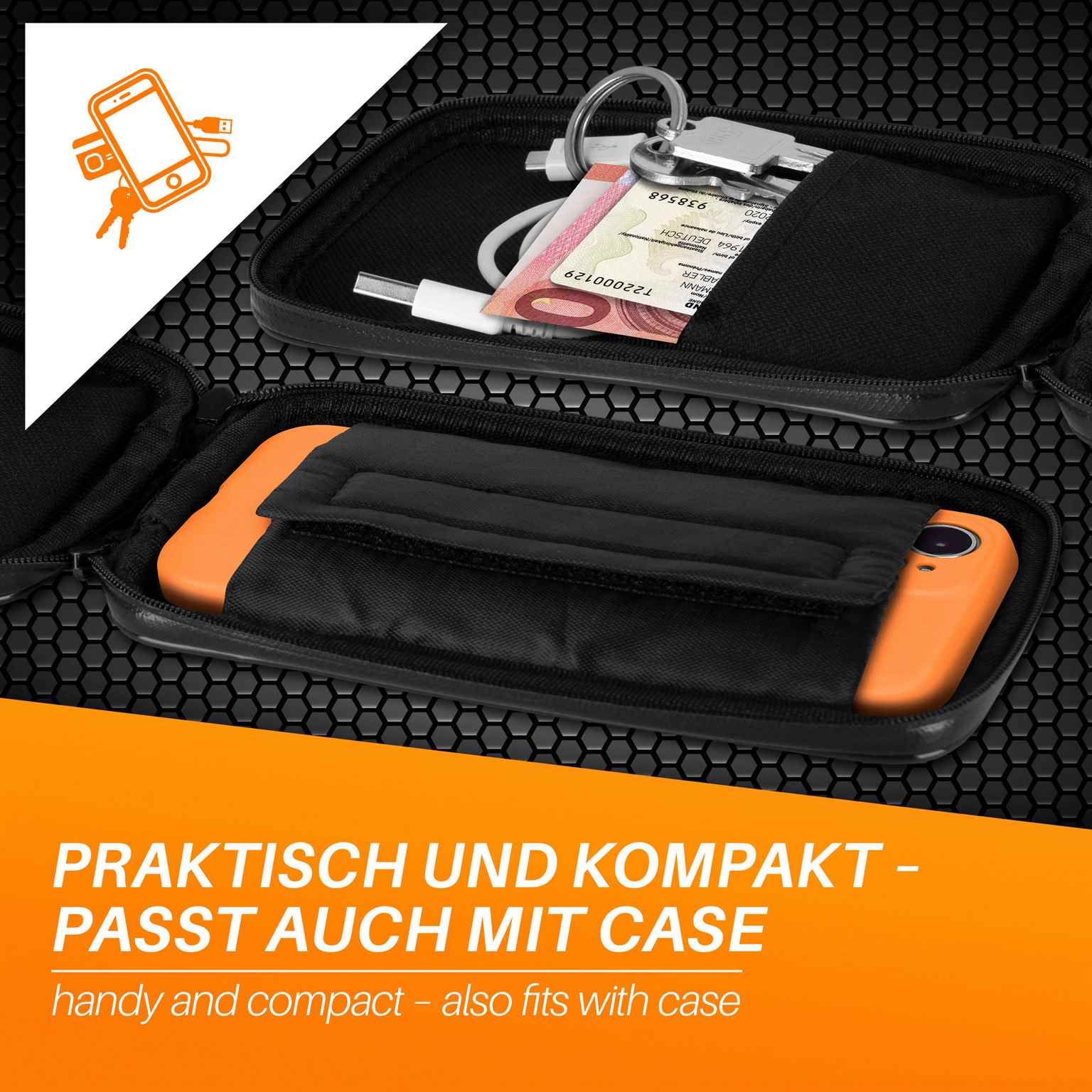 moex TravelCompact Emporia SMART.6 Lenker Fahrradtasche – Weiteres Produktbild 7