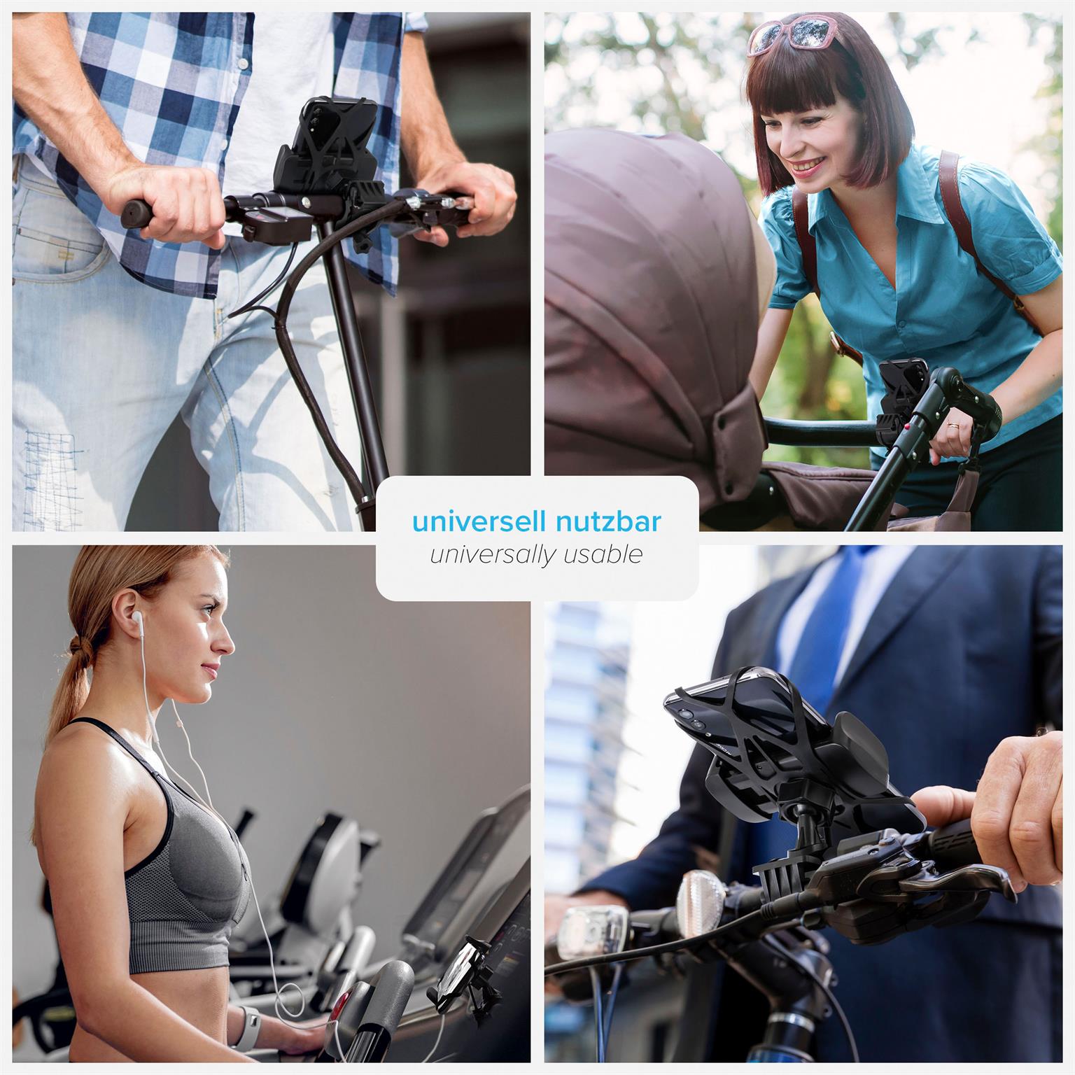 moex Fahrrad-Handyhalterung Lenker – auch für E-Bike – TravelLite – Weiteres Produktbild 7