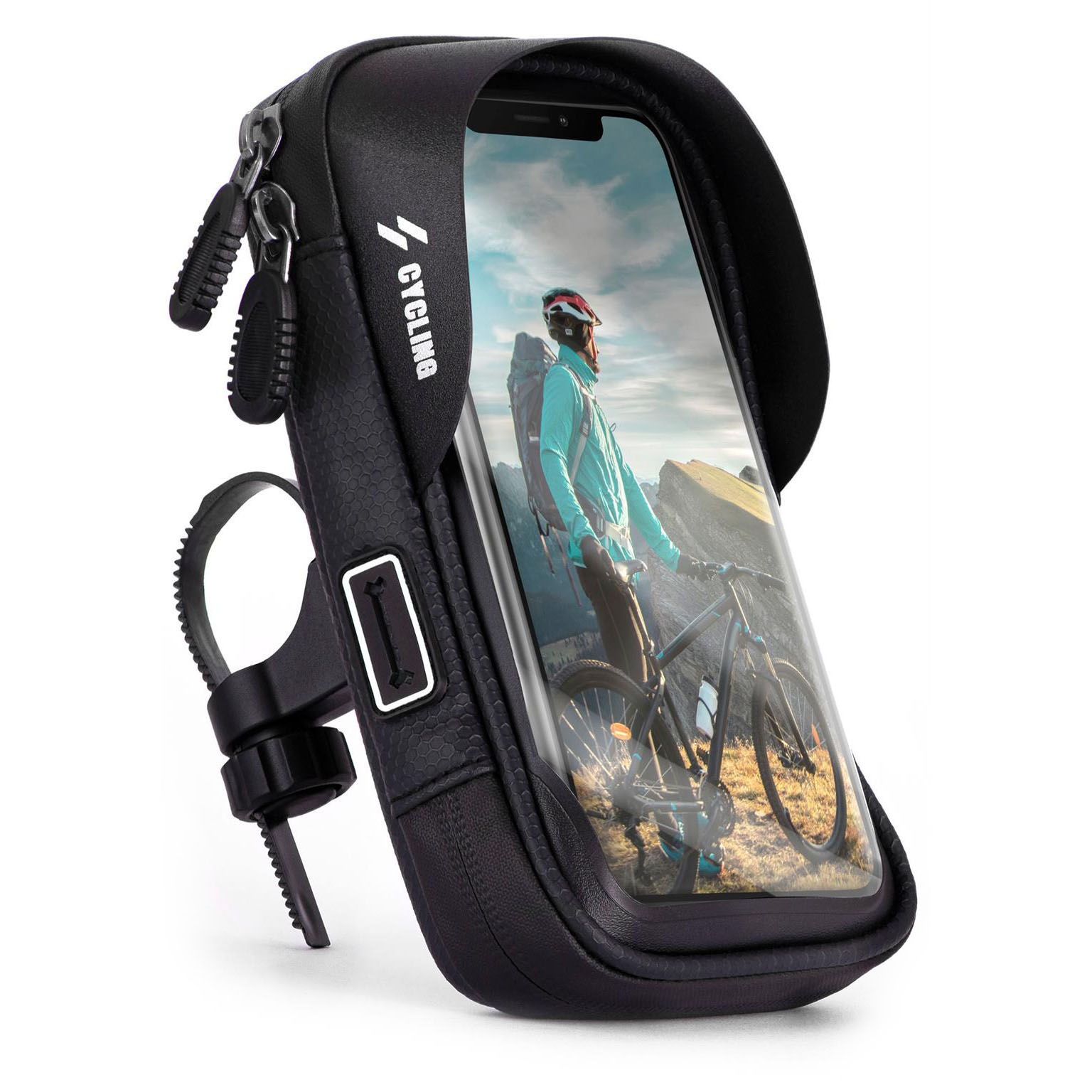 ONEFLOW Lenkertasche Fahrrad Wasserdicht mit Schnellentnahme – Trip QR – undefined