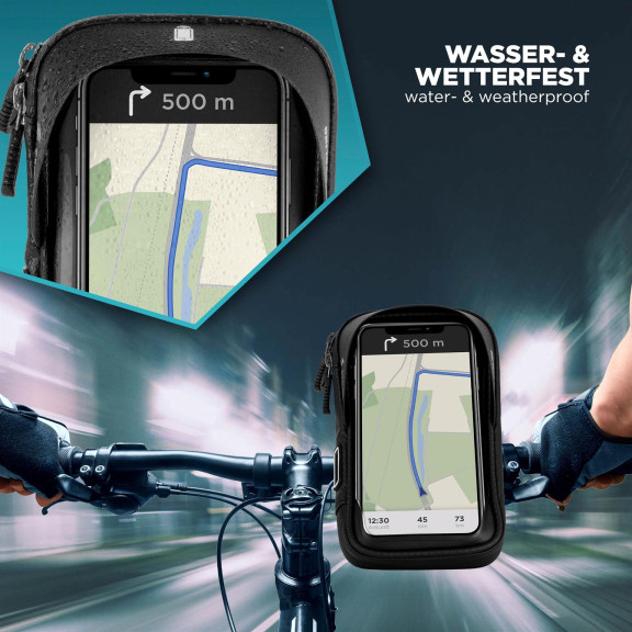 ONEFLOW Lenkertasche Fahrrad Wasserdicht mit Schnellentnahme – Trip QR – Weiteres Produktbild 4