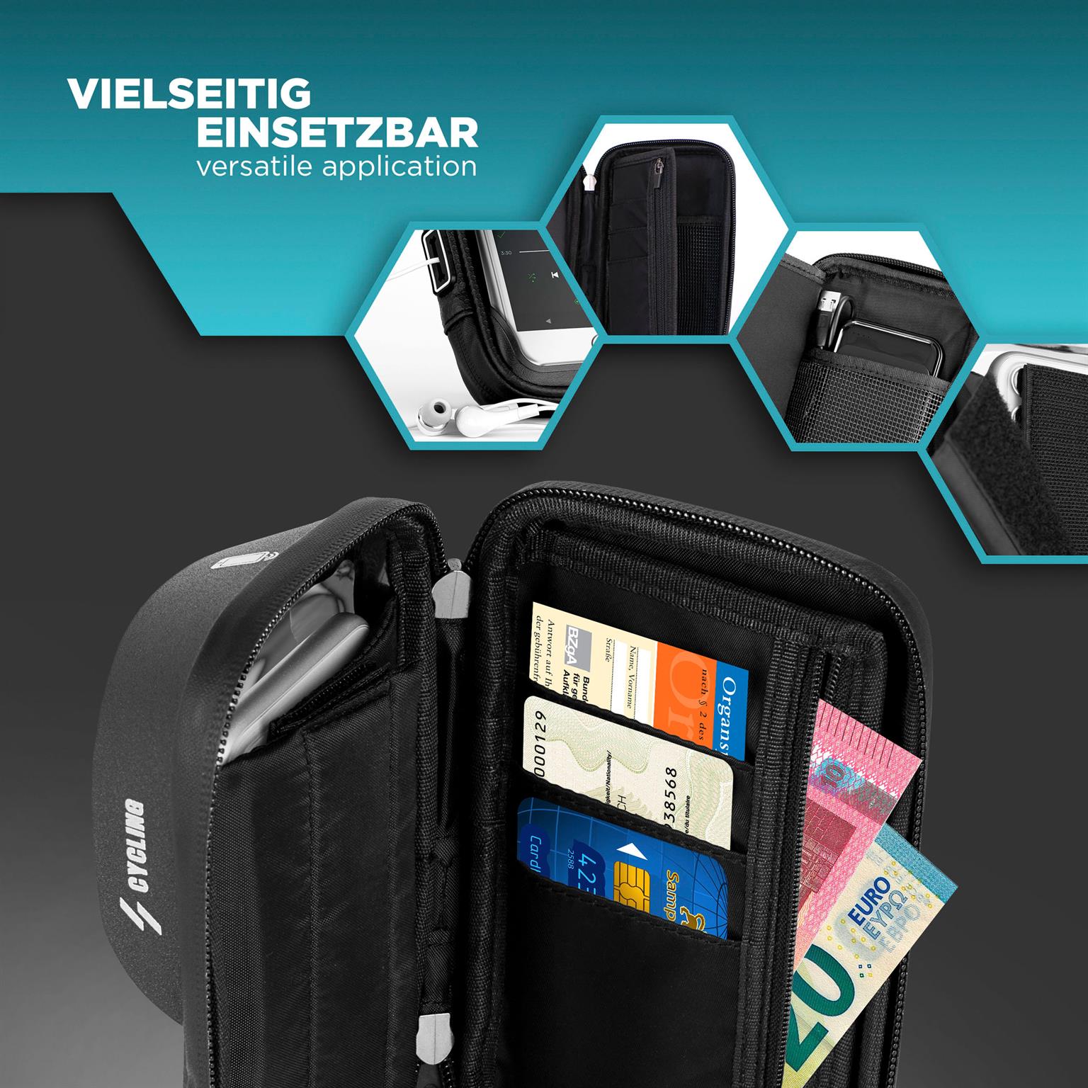 ONEFLOW Lenkertasche Fahrrad Wasserdicht mit Schnellentnahme – Trip QR – Weiteres Produktbild 4
