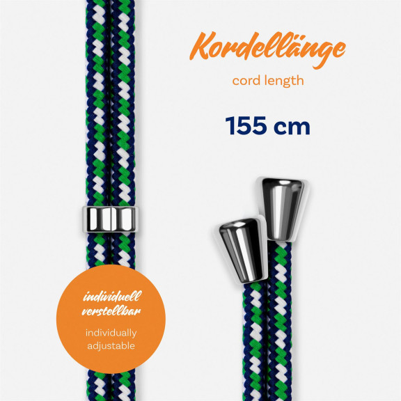 ONEFLOW Handykette Stoff Wechselband für Hüllen mit Band – Twist Cord – Weiteres Produktbild 5