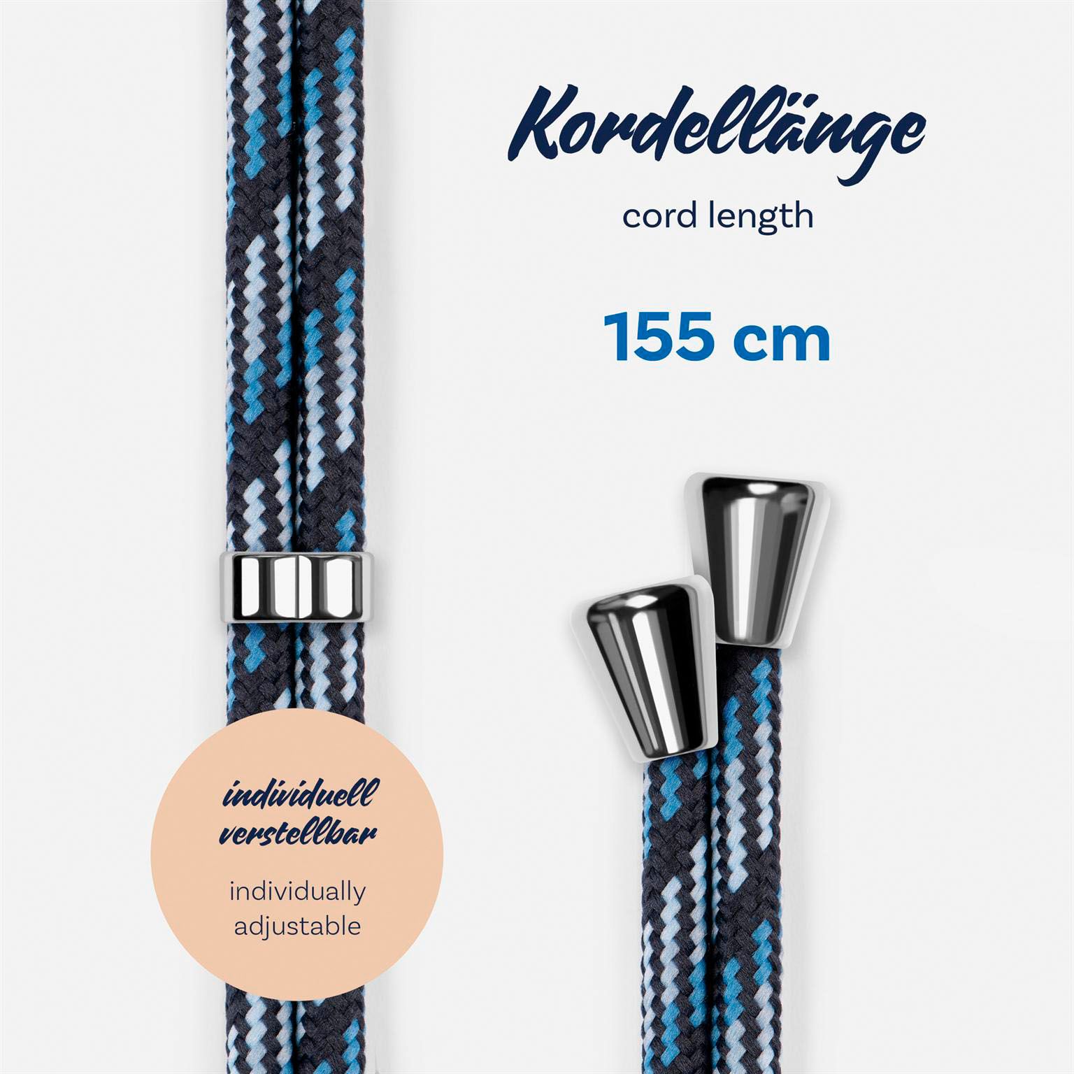 ONEFLOW Handykette Stoff Wechselband für Hüllen mit Band – Twist Cord – Weiteres Produktbild 5 ONEFLOW Handykette Stoff Wechselband für Hüllen mit Band – Twist Cord – Weiteres Produktbild 5