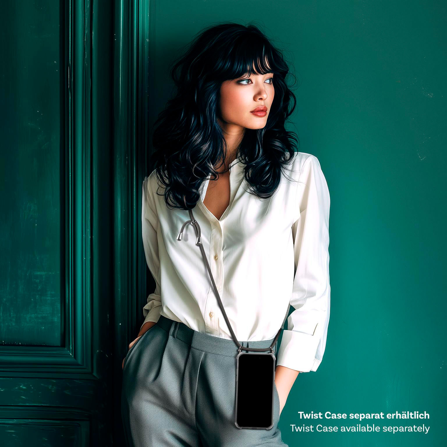 ONEFLOW Handykette Stoff Wechselband für Hüllen mit Band – Twist Cord – Weiteres Produktbild 3