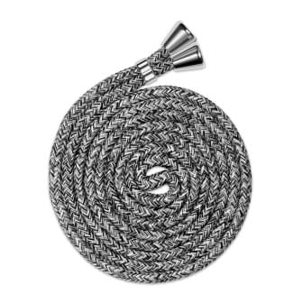 ONEFLOW Handykette Stoff Wechselband für Hüllen mit Band – Twist Cord – White Noise ONEFLOW Handykette Stoff Wechselband für Hüllen mit Band – Twist Cord – White Noise