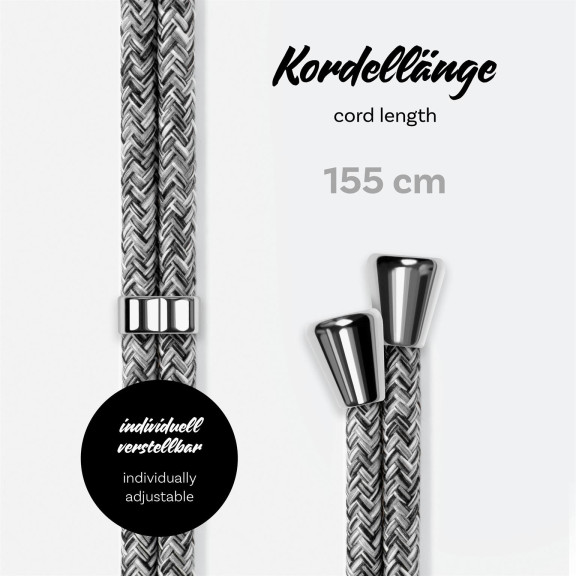 ONEFLOW Handykette Stoff Wechselband für Hüllen mit Band – Twist Cord – Weiteres Produktbild 5