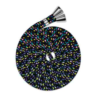 ONEFLOW Handykette Stoff Wechselband für Hüllen mit Band – Twist Cord – Night Fever ONEFLOW Handykette Stoff Wechselband für Hüllen mit Band – Twist Cord – Night Fever