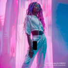 ONEFLOW Handykette Stoff Wechselband für Hüllen mit Band – Twist Cord – Weiteres Produktbild 6