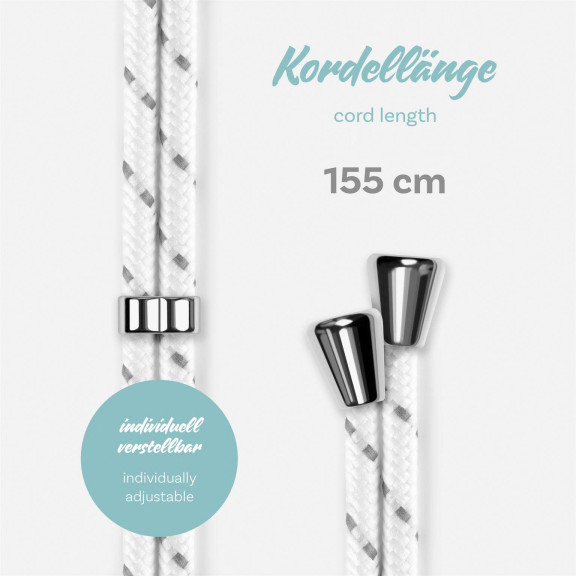 ONEFLOW Handykette Stoff Wechselband für Hüllen mit Band – Twist Cord – Weiteres Produktbild 5