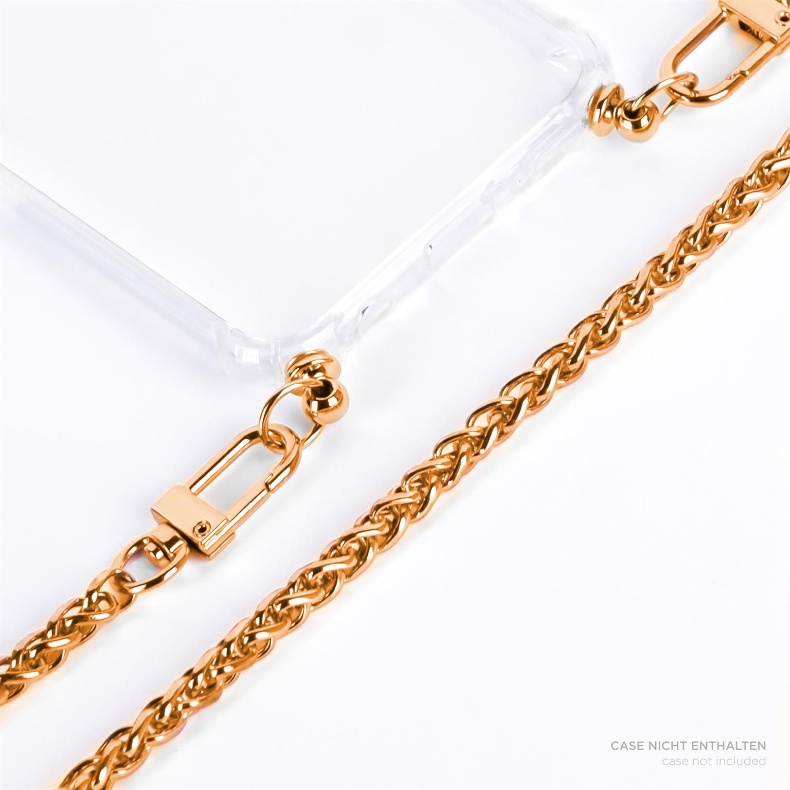 ONEFLOW Handykette Metall Wechselband für Hüllen mit Band – Twist Chain – Weiteres Produktbild 2 ONEFLOW Handykette Metall Wechselband für Hüllen mit Band – Twist Chain – Weiteres Produktbild 2