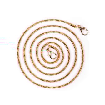 ONEFLOW Handykette Metall Wechselband für Hüllen mit Band – Twist Chain – Zopfkette - Gold ONEFLOW Handykette Metall Wechselband für Hüllen mit Band – Twist Chain – Zopfkette - Gold