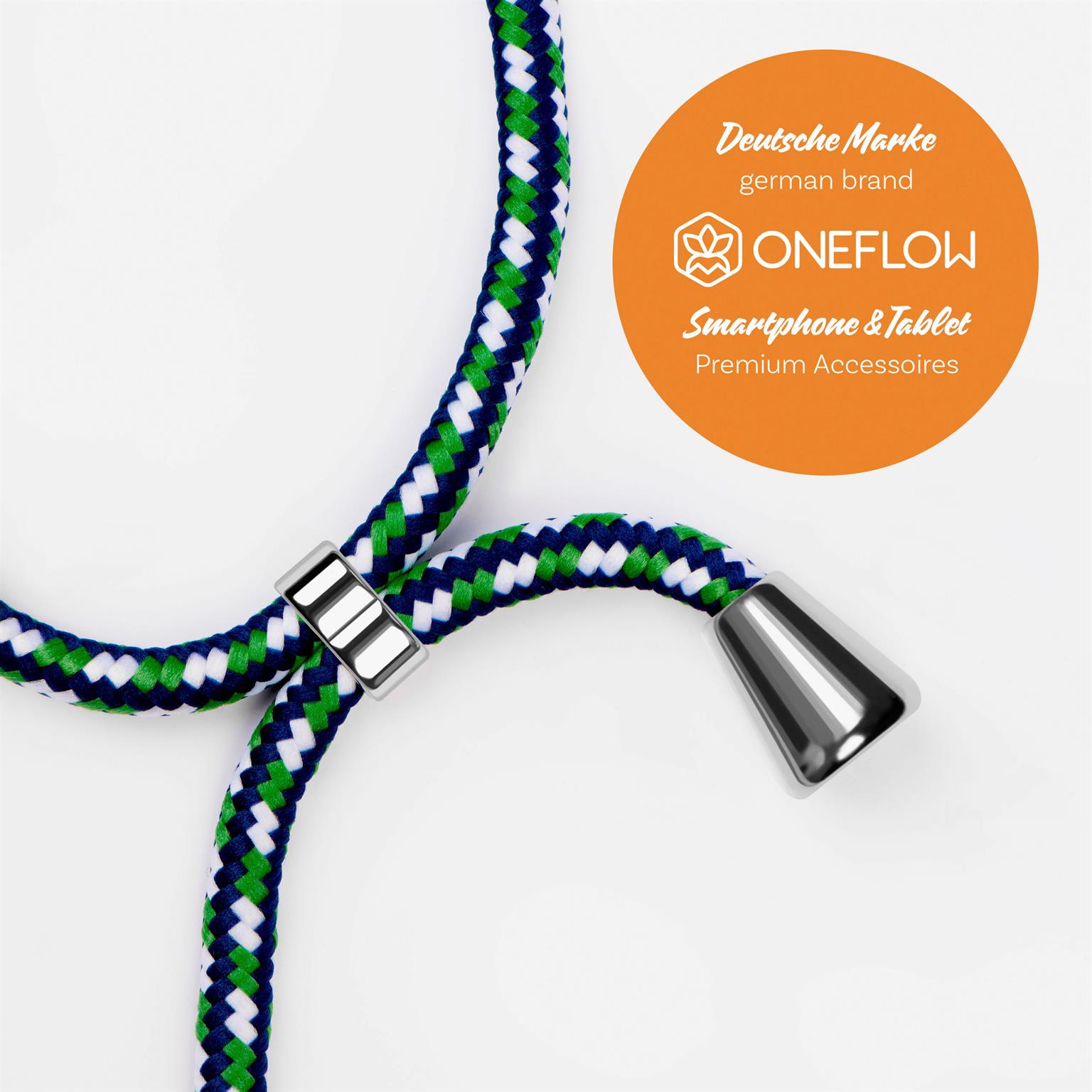 ONEFLOW Handykette Stoff Wechselband für Hüllen mit Band – Twist Cord – Weiteres Produktbild 1