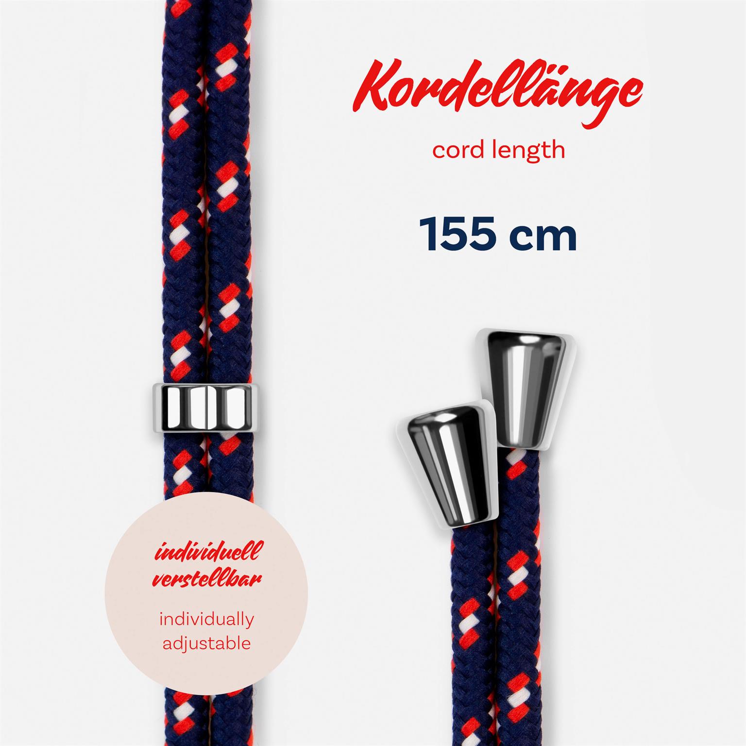 ONEFLOW Handykette Stoff Wechselband für Hüllen mit Band – Twist Cord – Weiteres Produktbild 4