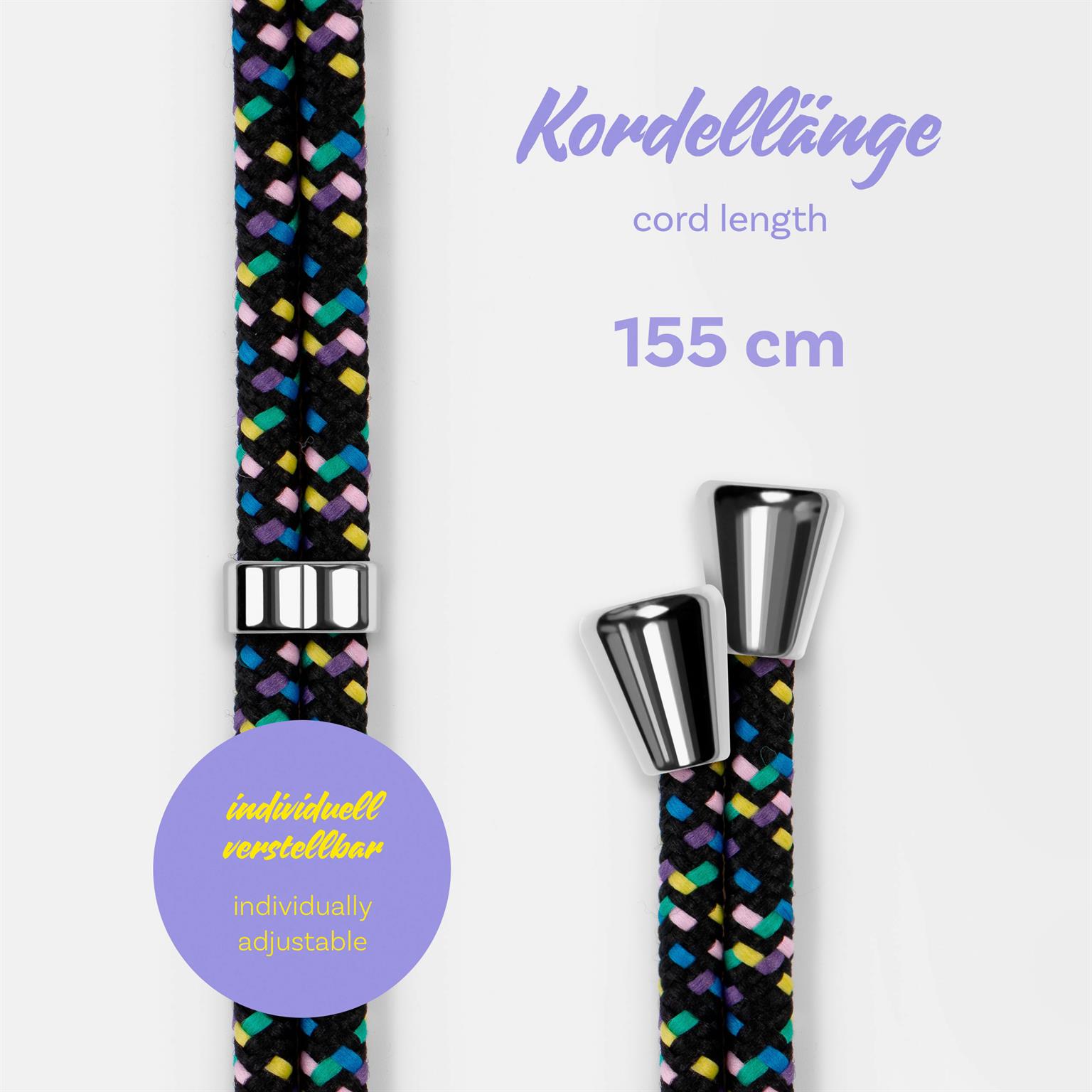 ONEFLOW Handykette Stoff Wechselband für Hüllen mit Band – Twist Cord – Weiteres Produktbild 4