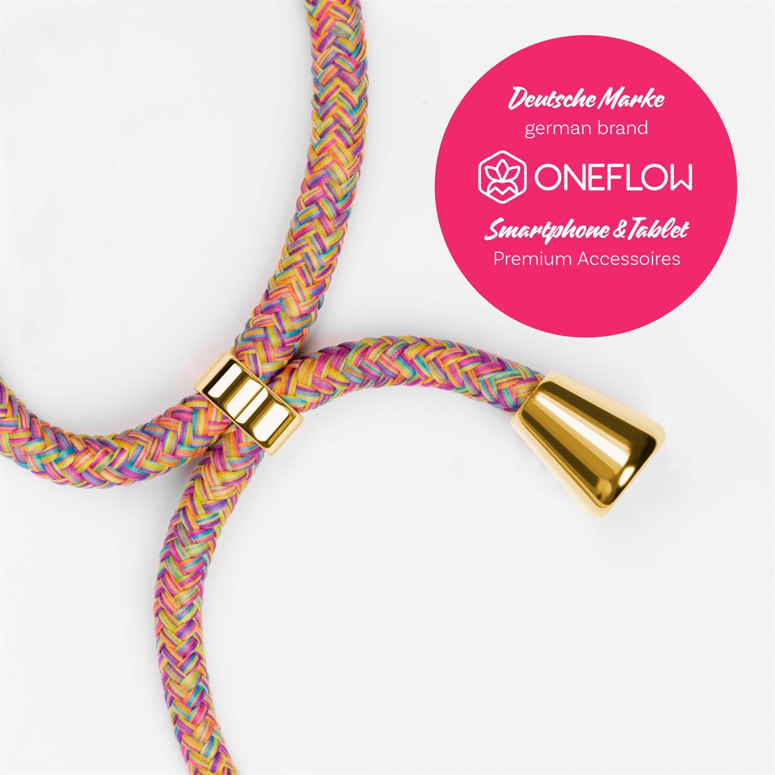 ONEFLOW Handykette Stoff Wechselband für Hüllen mit Band – Twist Cord – Weiteres Produktbild 1