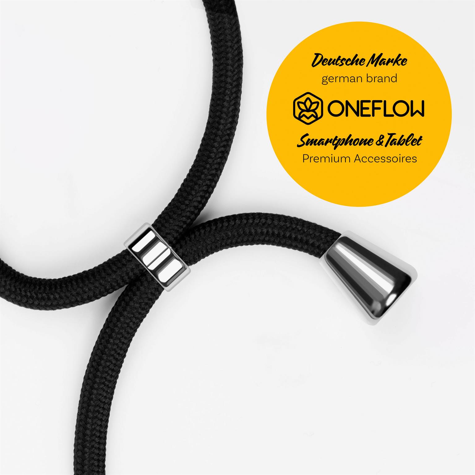 ONEFLOW Handykette Stoff Wechselband für Hüllen mit Band – Twist Cord – Weiteres Produktbild 1