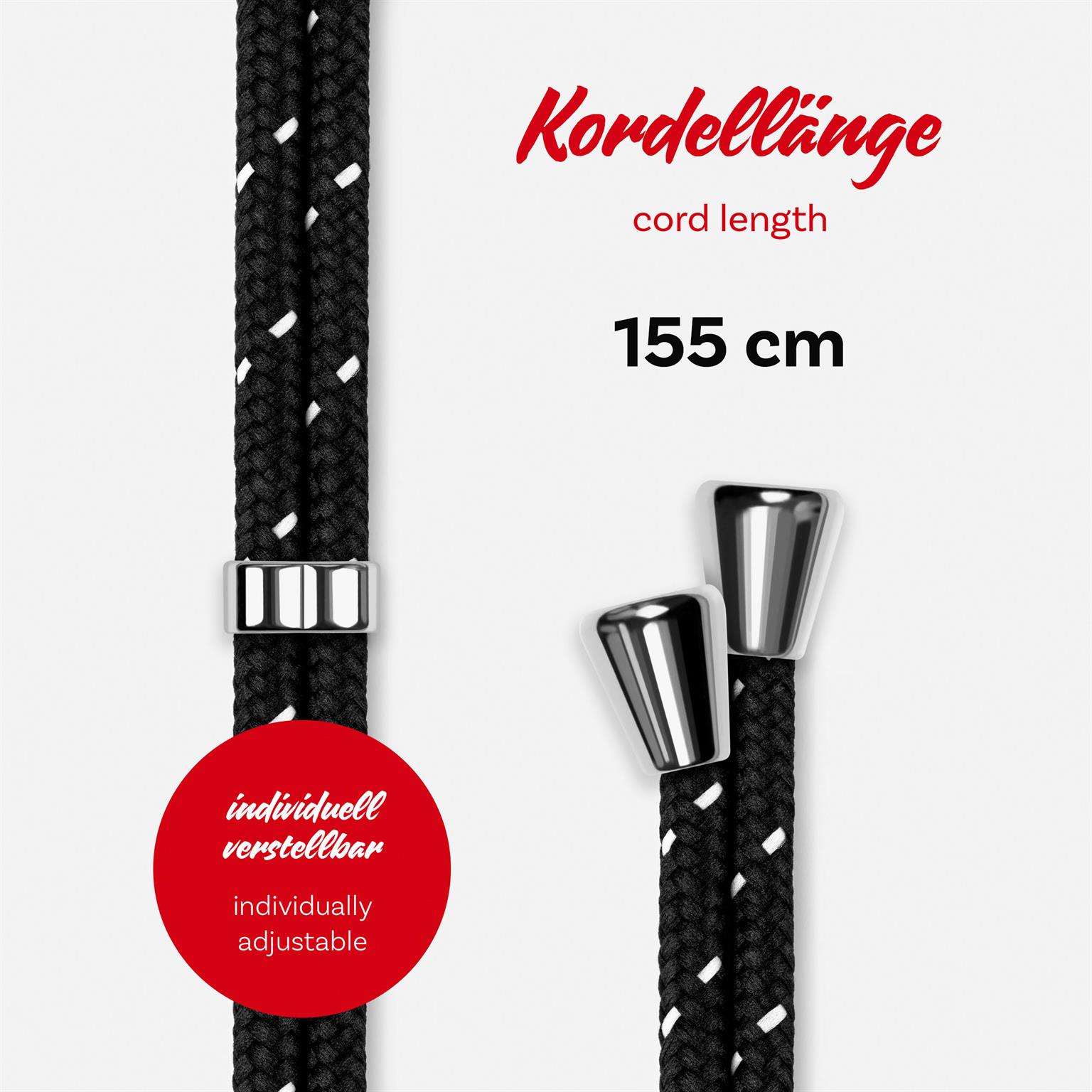 ONEFLOW Handykette Stoff Wechselband für Hüllen mit Band – Twist Cord – Weiteres Produktbild 4