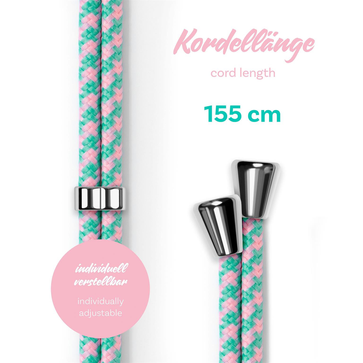 ONEFLOW Handykette Stoff Wechselband für Hüllen mit Band – Twist Cord – Weiteres Produktbild 4