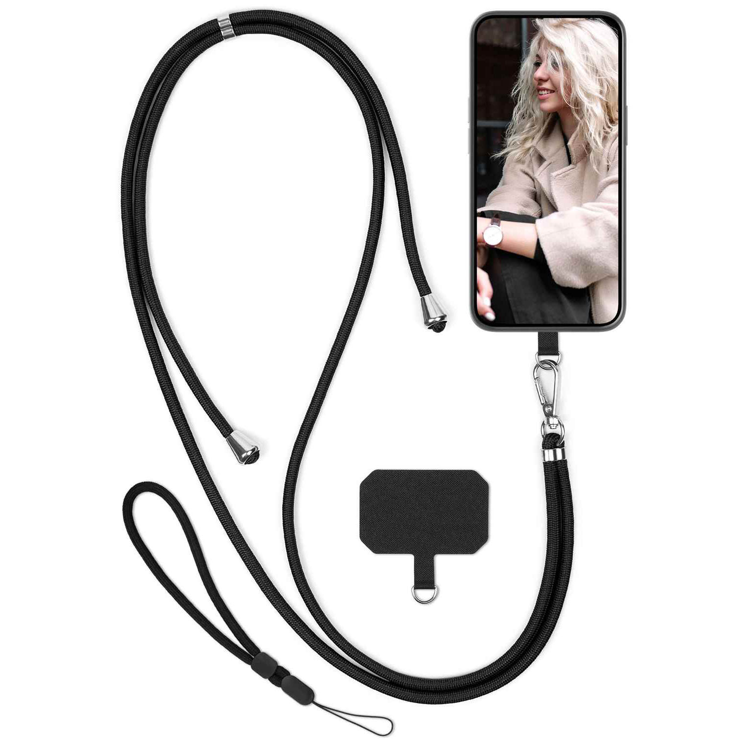 moex Unleash iPhone 15 Plus Handykette mit Einleger – undefined