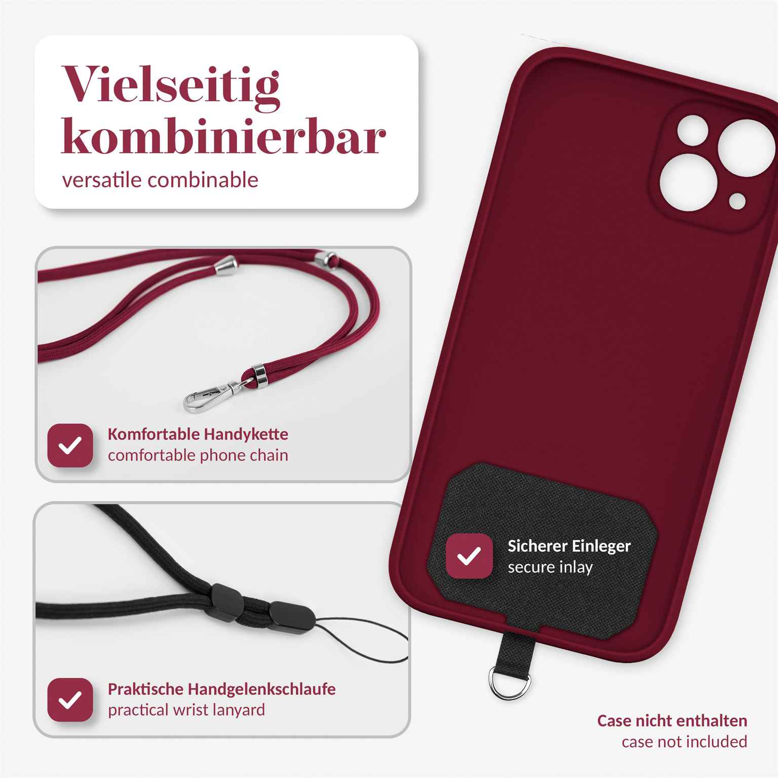moex Unleash iPhone 6 Handykette mit Einleger – Weiteres Produktbild 2