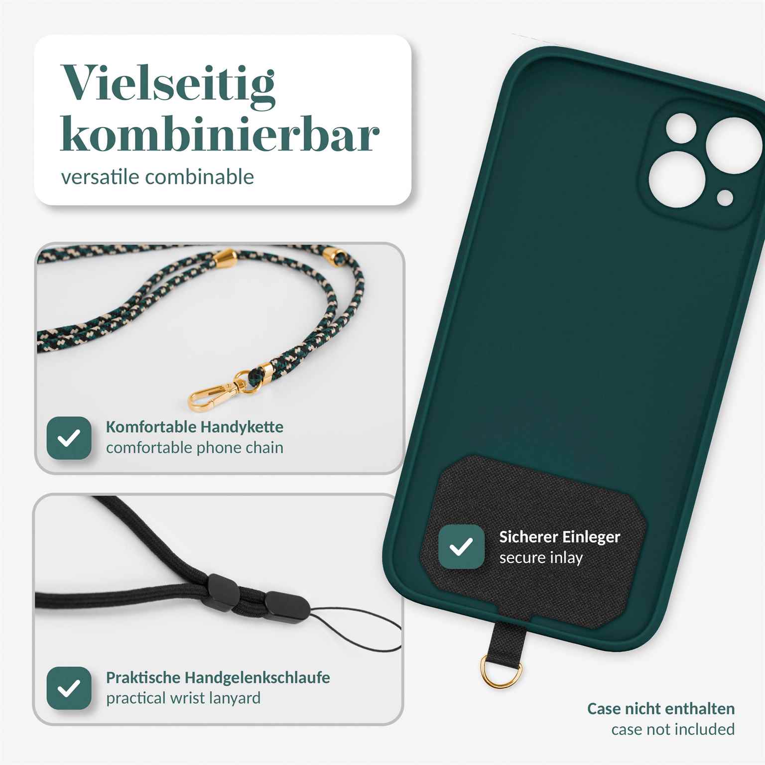 moex Unleash CAT S75 Handykette mit Einleger – Weiteres Produktbild 2