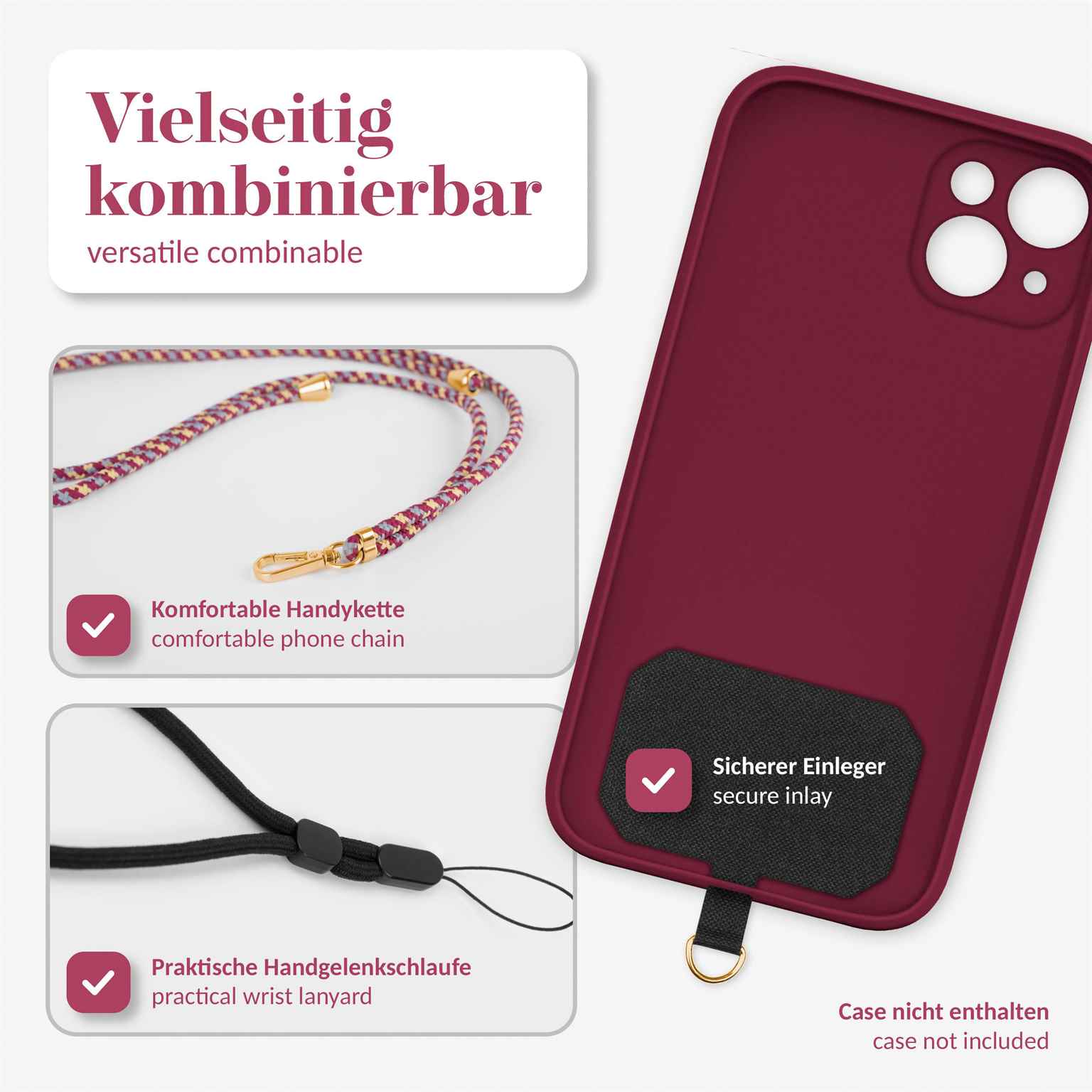 moex Unleash CAT S75 Handykette mit Einleger – Weiteres Produktbild 2