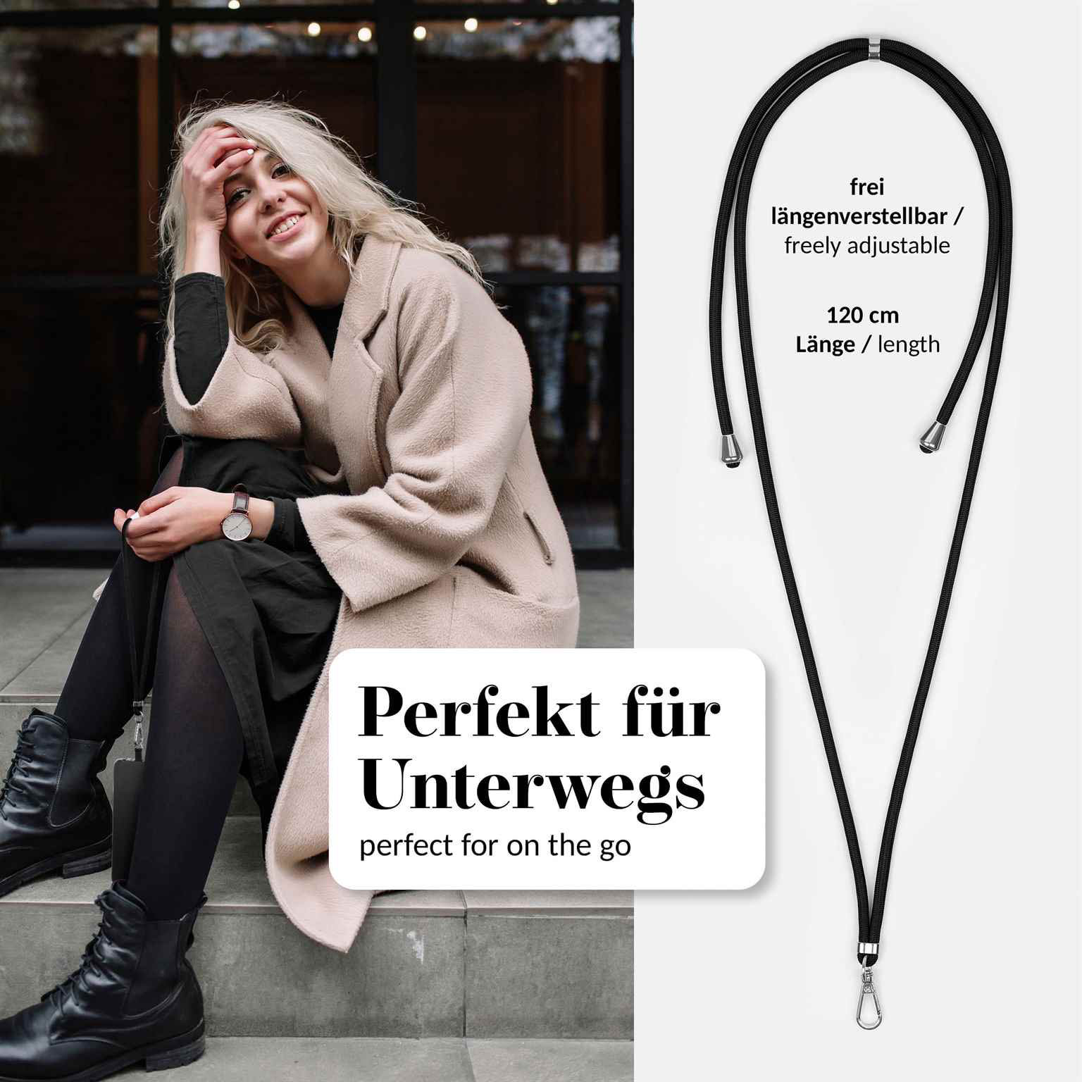 moex Unleash Crosscall Stellar-X5 Handykette mit Einleger – Weiteres Produktbild 5