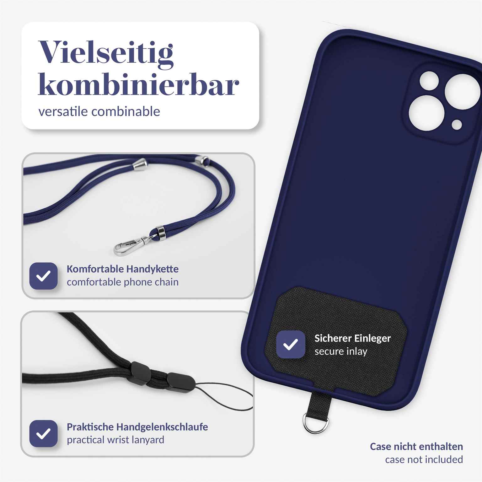 moex Unleash Huawei Mate 20 Lite Handykette mit Einleger – Weiteres Produktbild 2