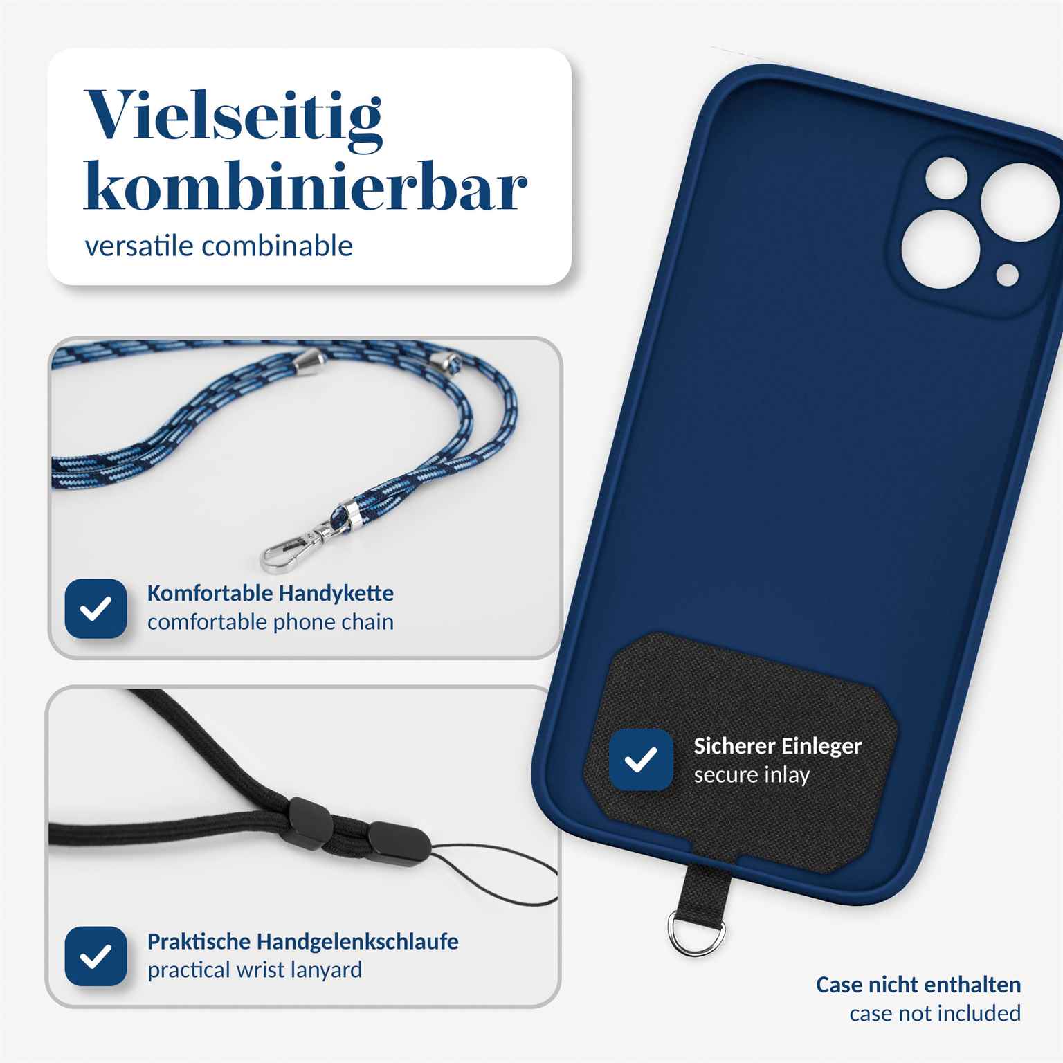 moex Unleash Huawei nova 9 Handykette mit Einleger – Weiteres Produktbild 2