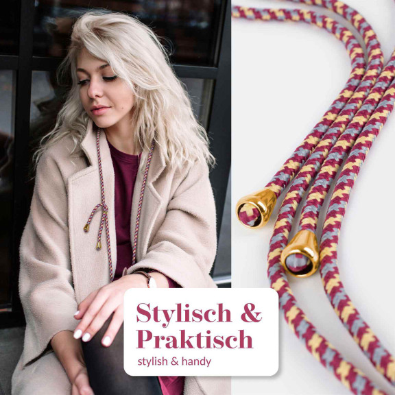 moex Unleash Oppo A5 Pro 5G Handykette mit Einleger – Weiteres Produktbild 2