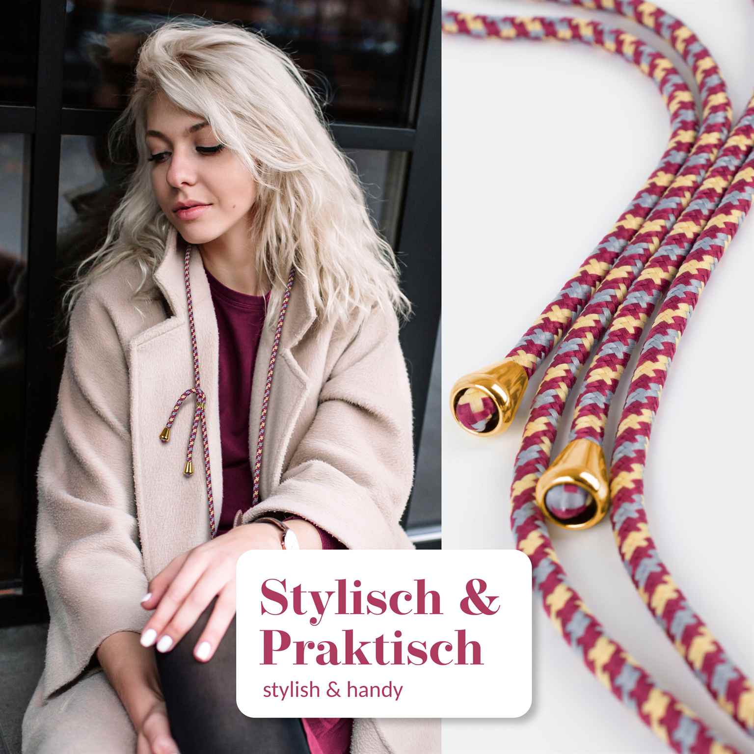 moex Unleash Redmi 15C 5G Handykette mit Einleger – Weiteres Produktbild 2 moex Unleash Redmi 15C 5G Handykette mit Einleger – Weiteres Produktbild 2