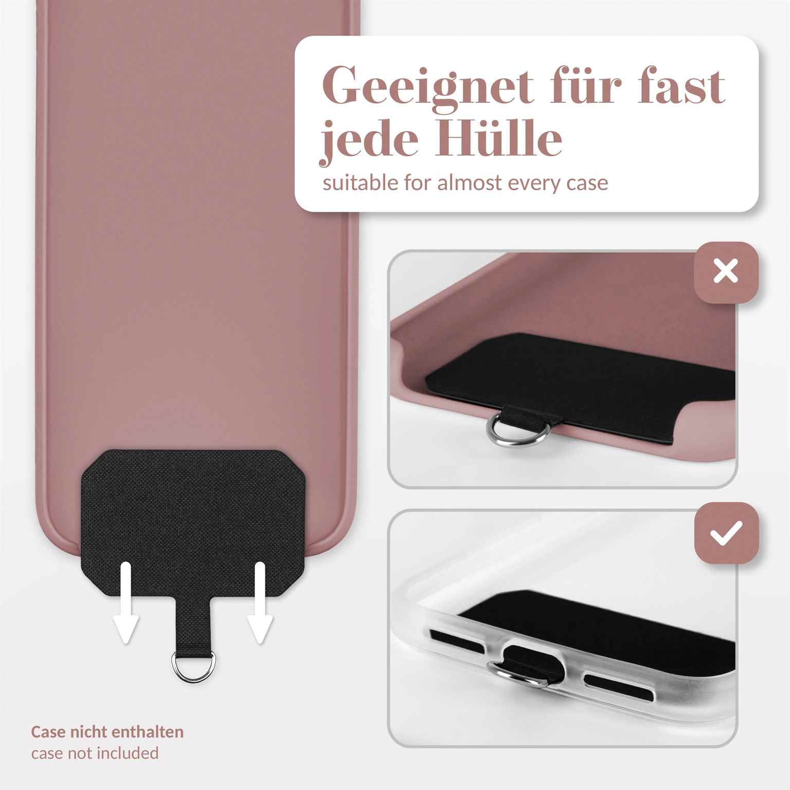moex Unleash Oppo Reno12 Pro 5G Handykette mit Einleger – Weiteres Produktbild 6