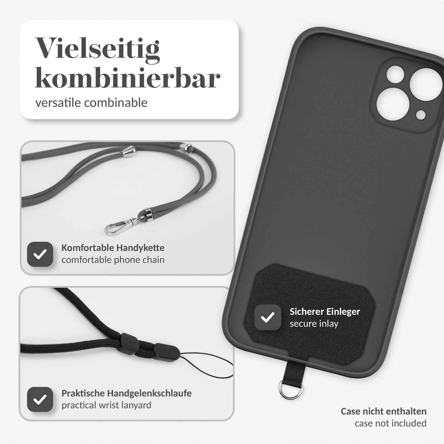 moex Unleash Realme 12 Pro 5G Handykette mit Einleger – Weiteres Produktbild 2