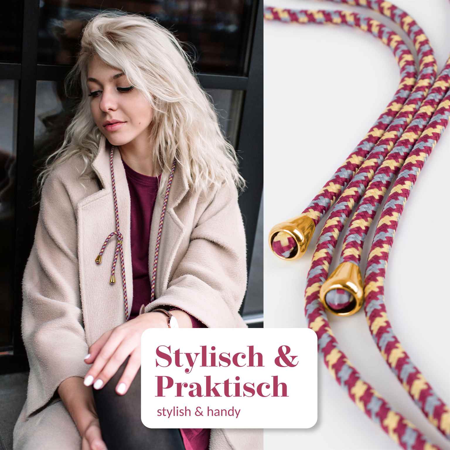 moex Unleash Realme 12 Pro Plus 5G Handykette mit Einleger – Weiteres Produktbild 2 moex Unleash Realme 12 Pro Plus 5G Handykette mit Einleger – Weiteres Produktbild 2