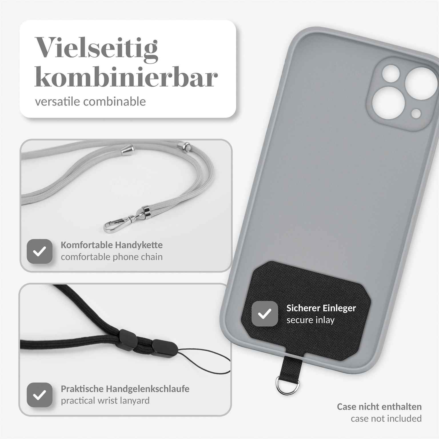 moex Unleash Samsung Galaxy A14 (4G) Handykette mit Einleger – Weiteres Produktbild 2