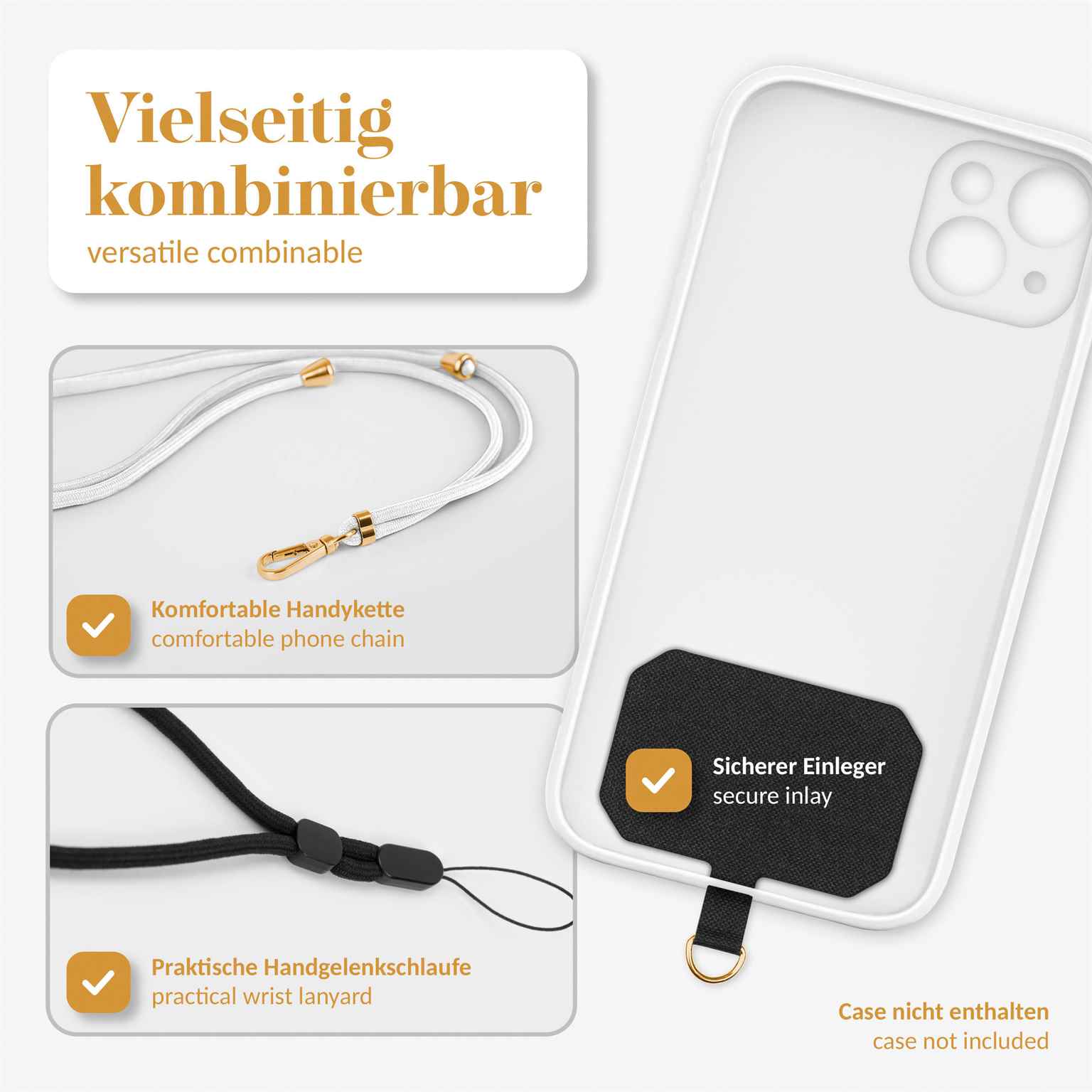 moex Unleash Samsung Galaxy A14 (4G) Handykette mit Einleger – Weiteres Produktbild 2