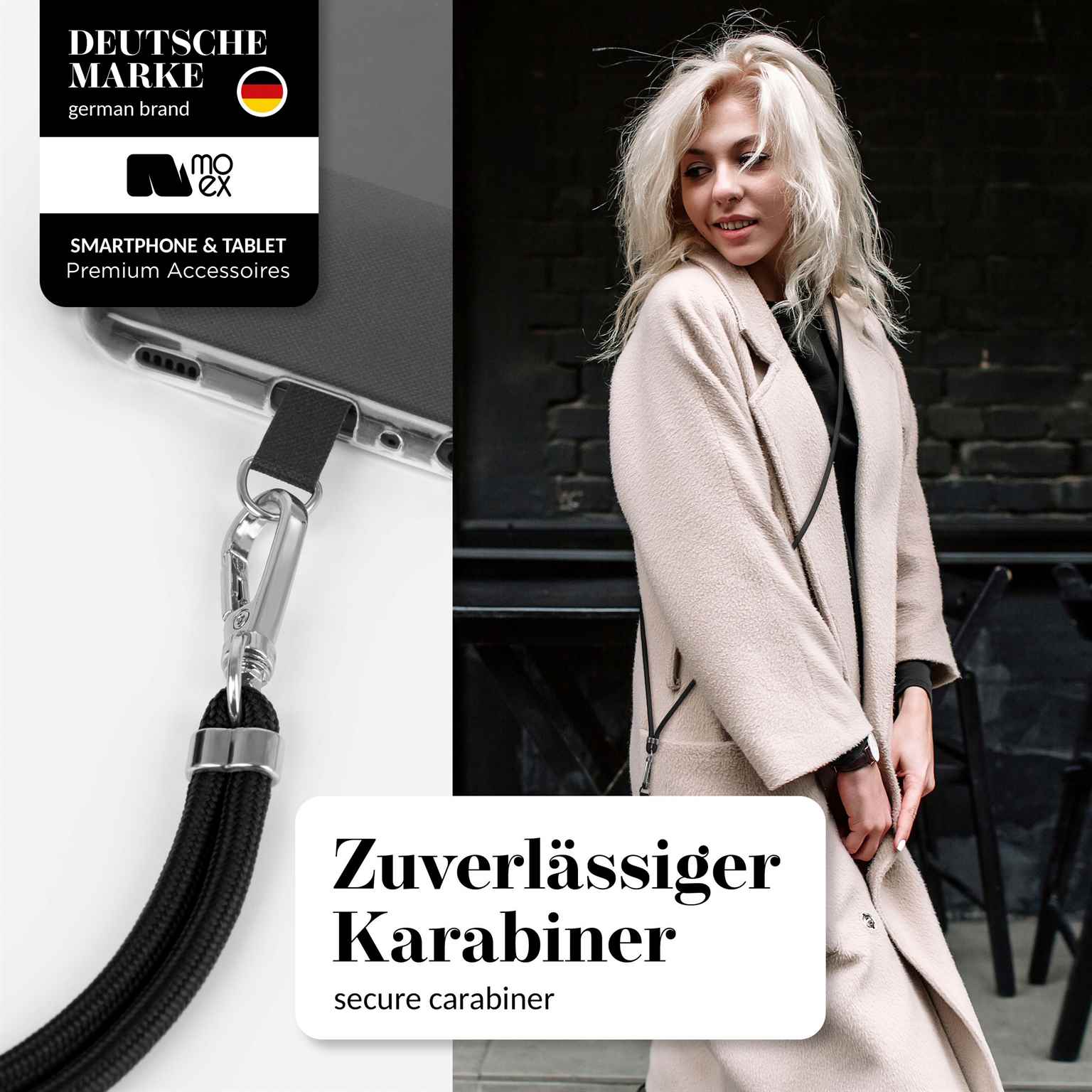 moex Unleash Samsung Galaxy A25 5G Handykette mit Einleger – Weiteres Produktbild 4