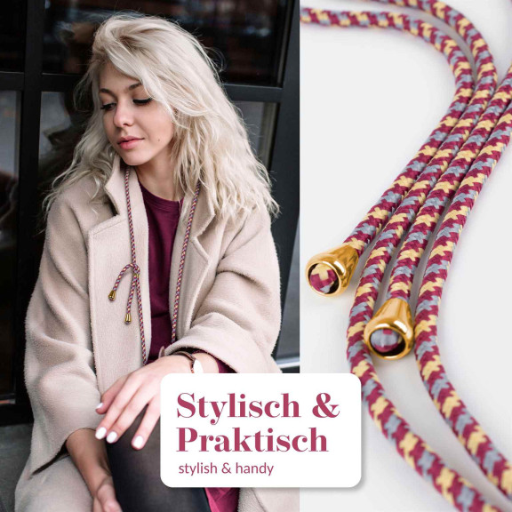 moex Unleash Samsung Galaxy A70 Handykette mit Einleger – Weiteres Produktbild 2