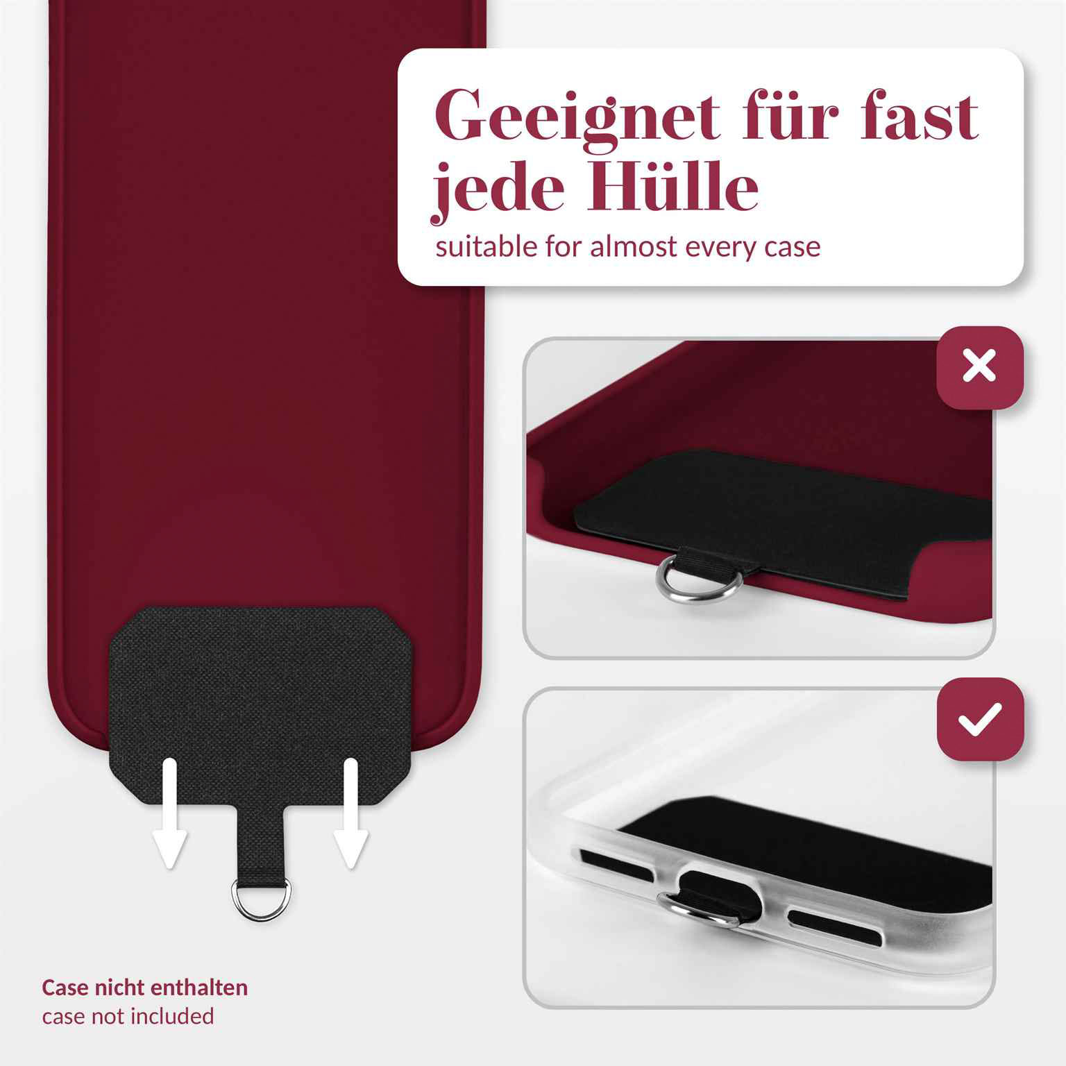 moex Unleash Samsung Galaxy XCover 7 Pro Handykette mit Einleger – Weiteres Produktbild 6