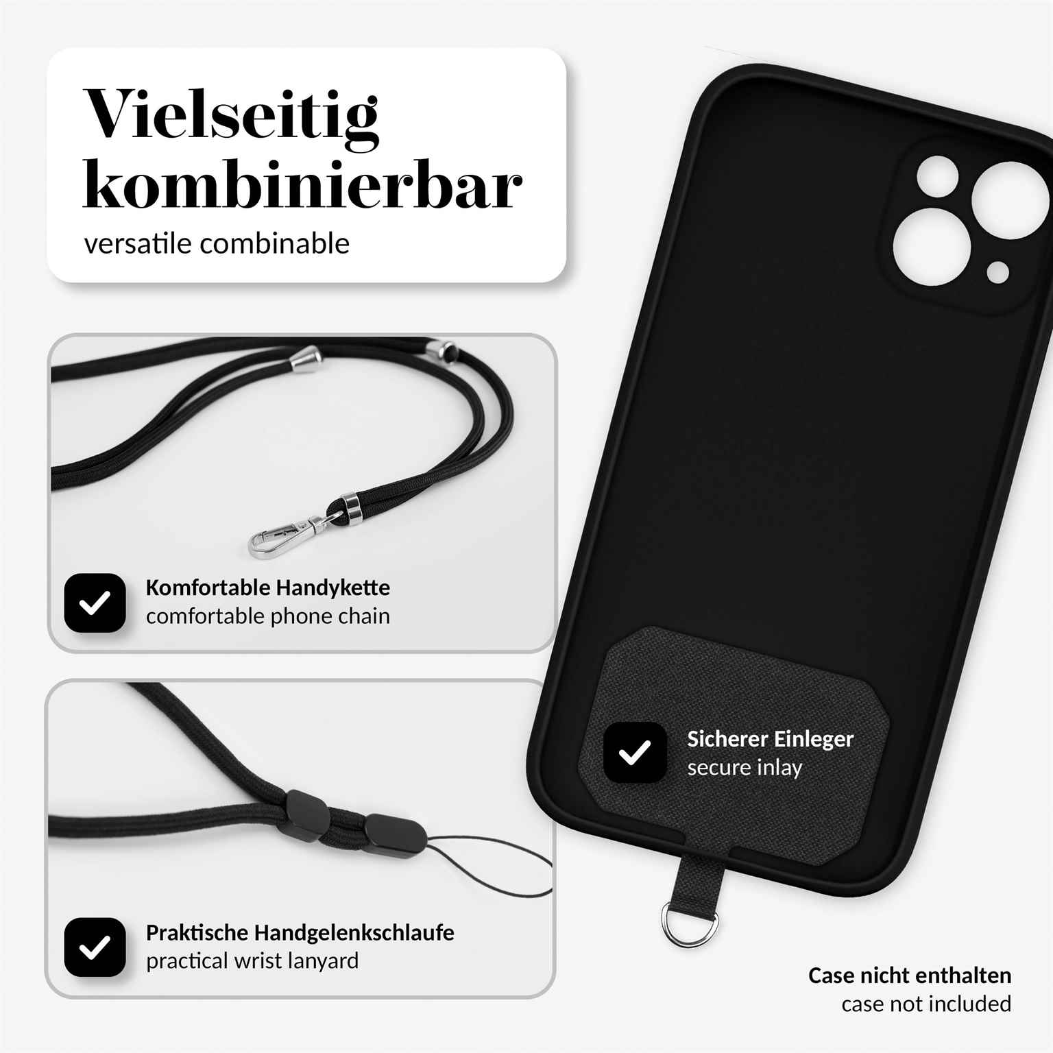 moex Unleash Ulefone Note 20 Pro Handykette mit Einleger – Weiteres Produktbild 2