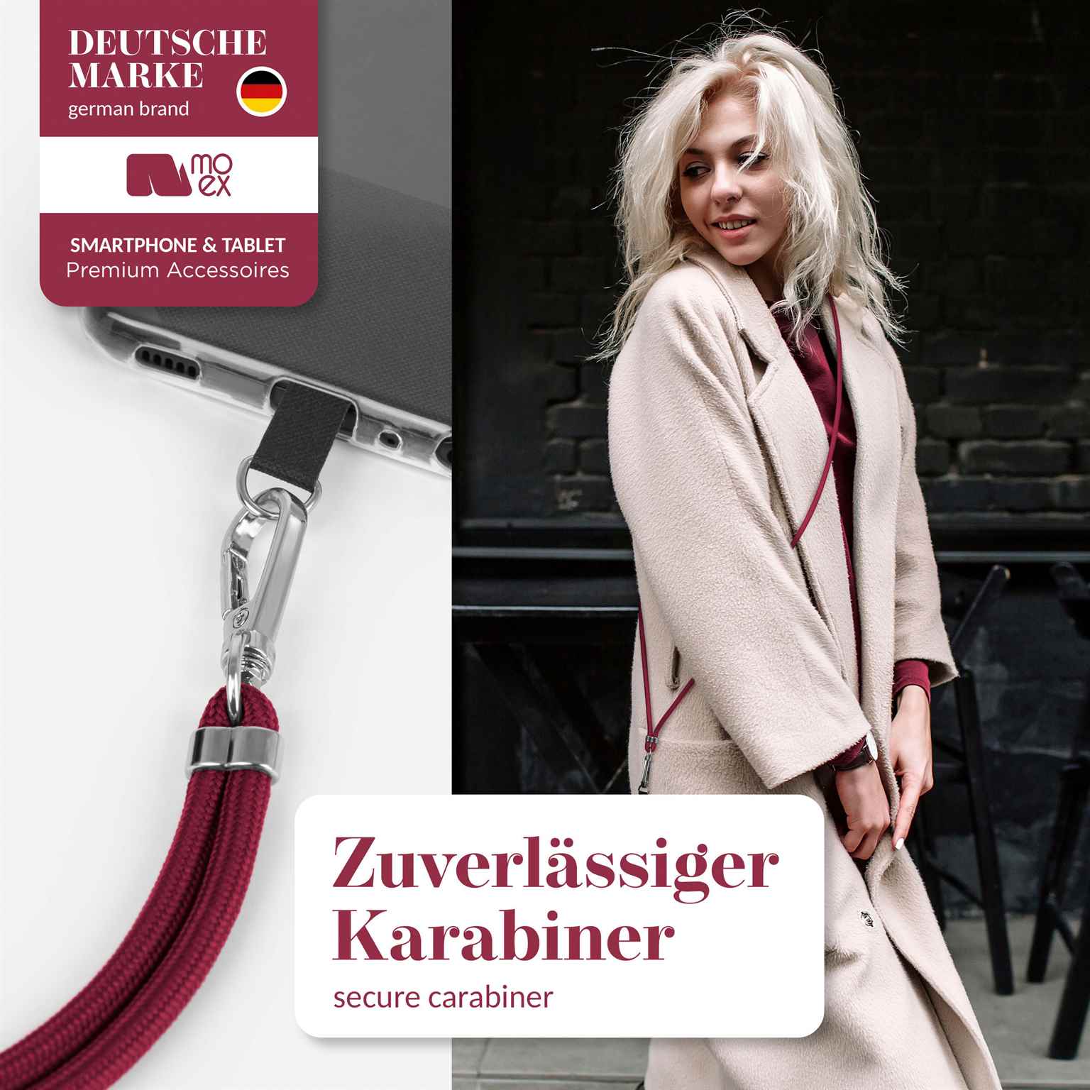 moex Unleash Xiaomi Mi 9 Explorer Handykette mit Einleger – Weiteres Produktbild 4 moex Unleash Xiaomi Mi 9 Explorer Handykette mit Einleger – Weiteres Produktbild 4