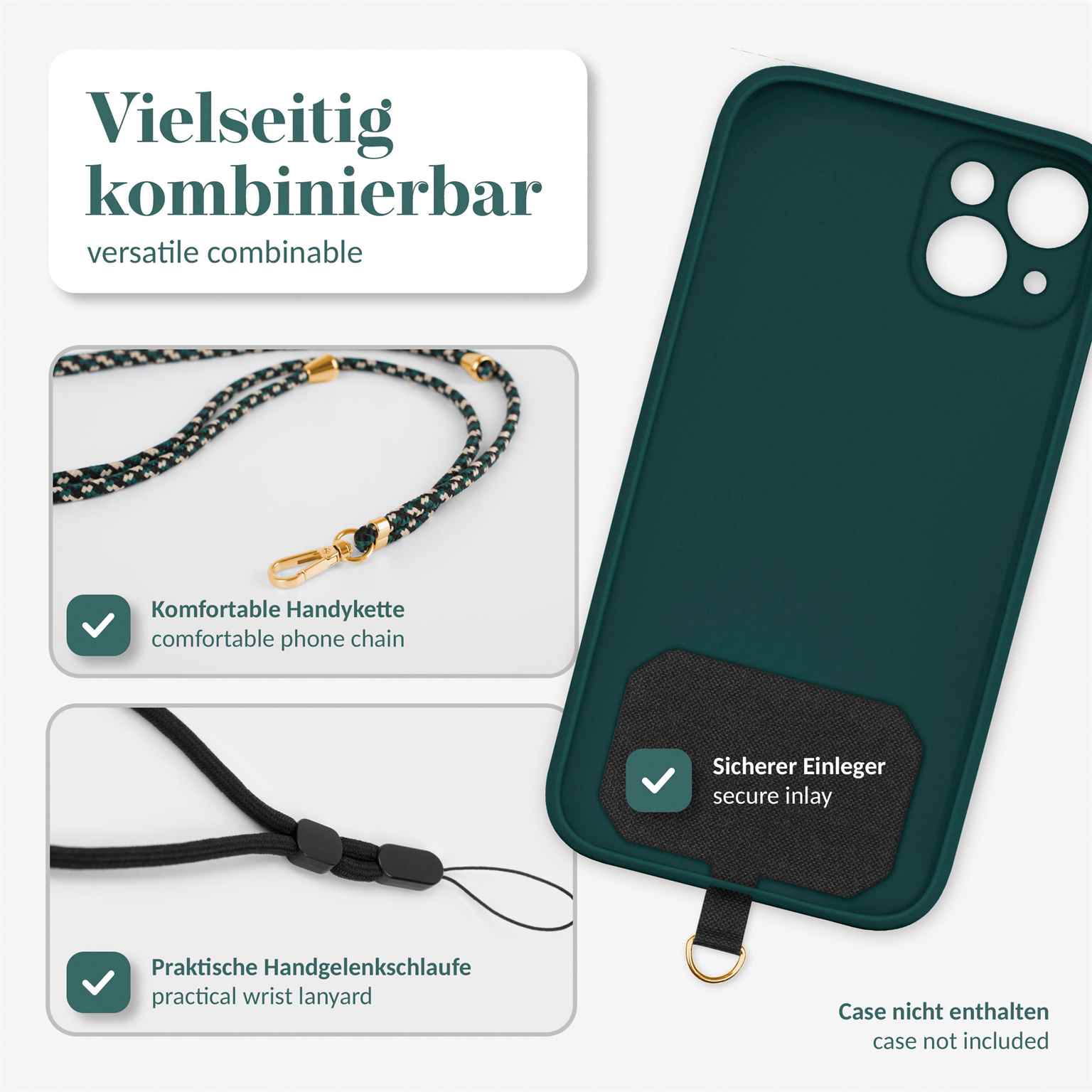 moex Unleash Redmi 13C Handykette mit Einleger – Weiteres Produktbild 2