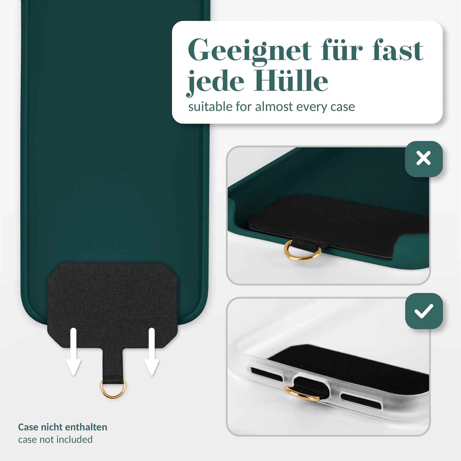 moex Unleash Redmi A3 Handykette mit Einleger – Weiteres Produktbild 6