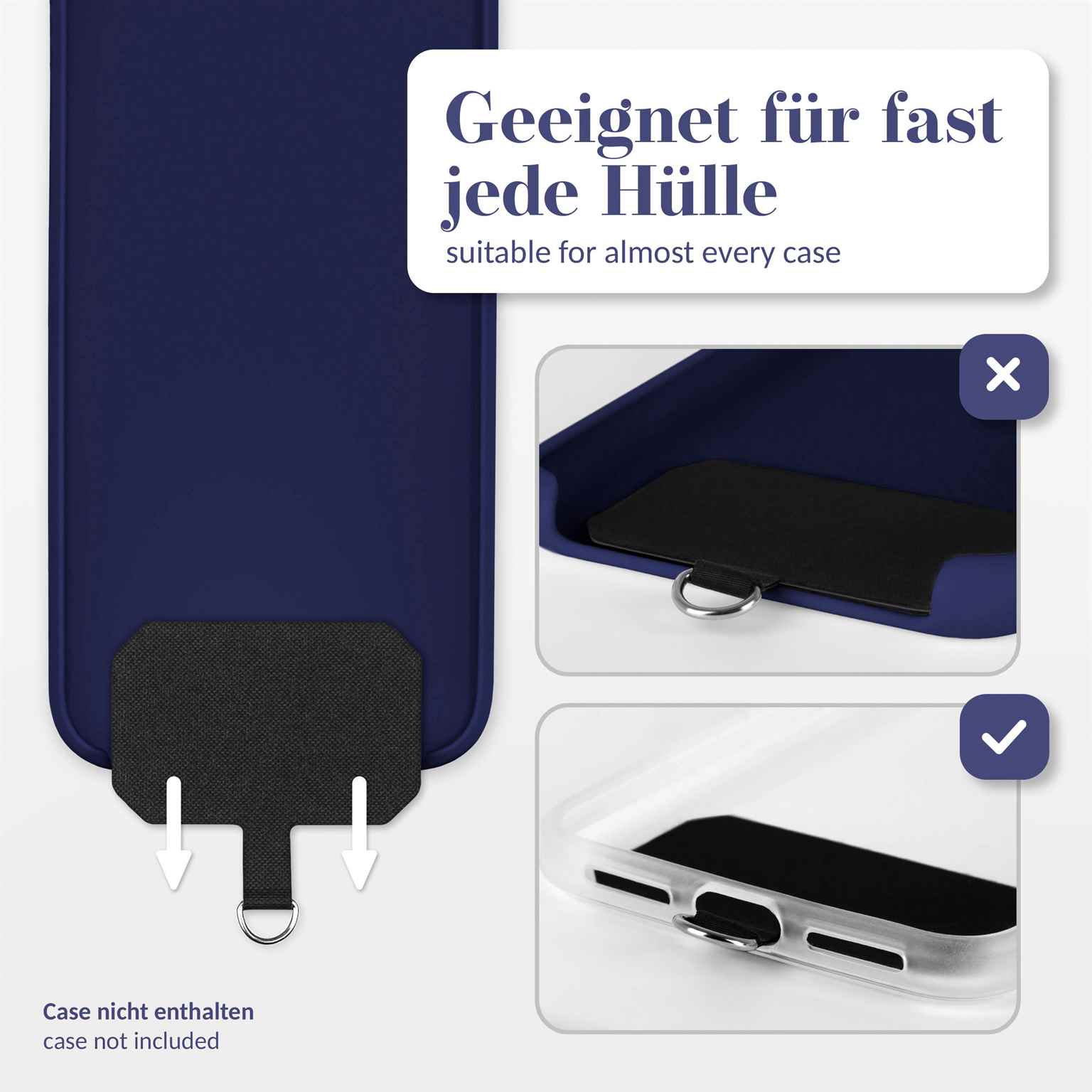 moex Unleash Redmi A3 Handykette mit Einleger – Weiteres Produktbild 6