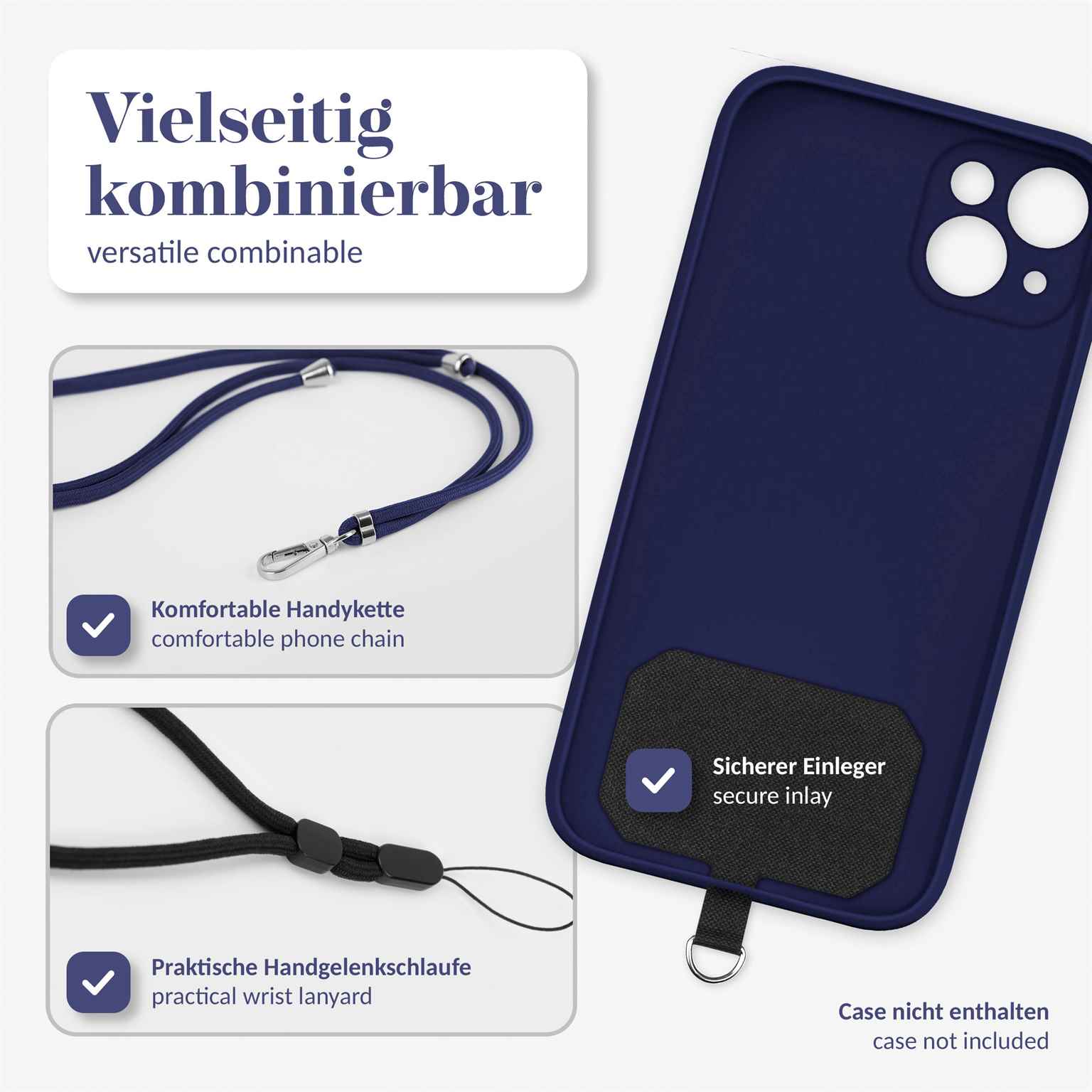 moex Unleash Redmi Note 14 Pro+ 5G Handykette mit Einleger – Weiteres Produktbild 2