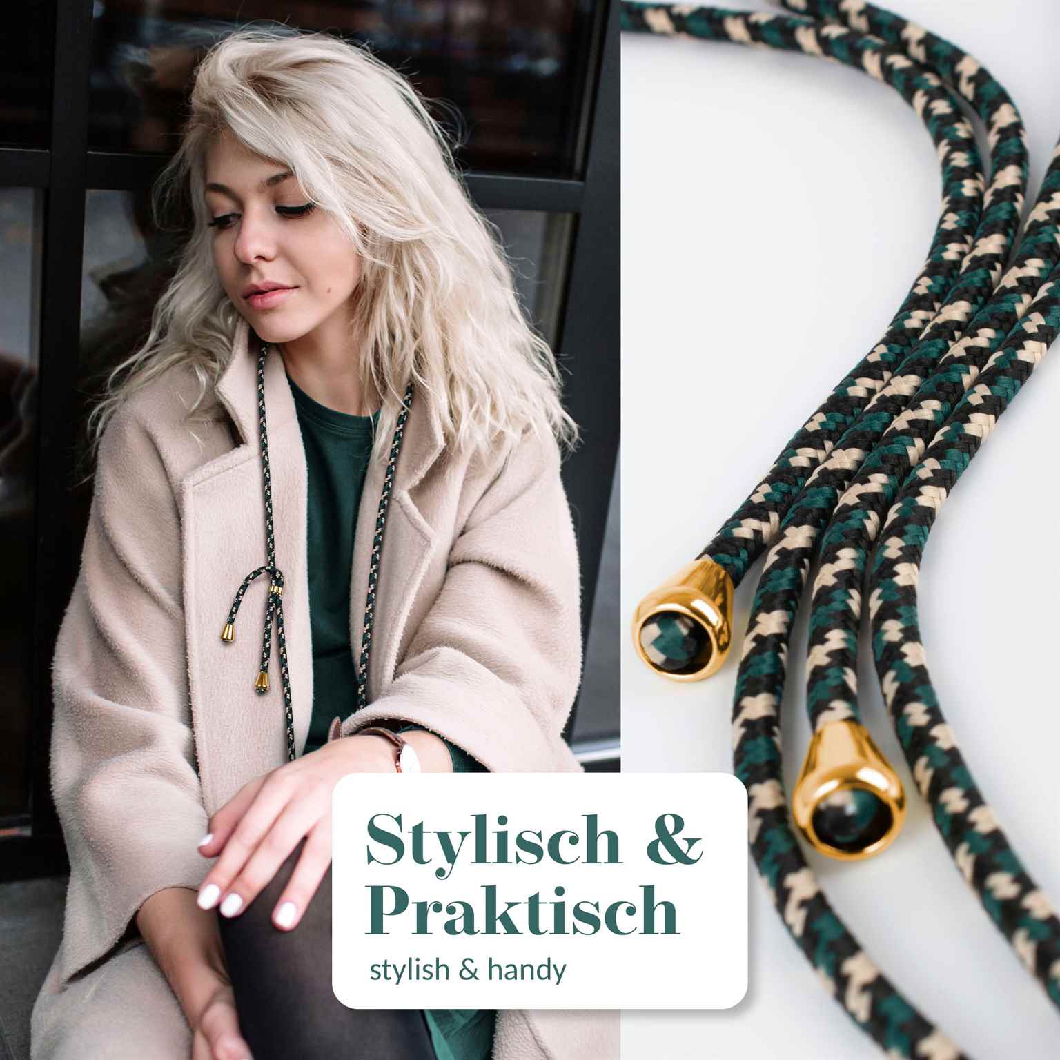 moex Unleash ZTE Blade A73 (4G) Handykette mit Einleger – Weiteres Produktbild 2