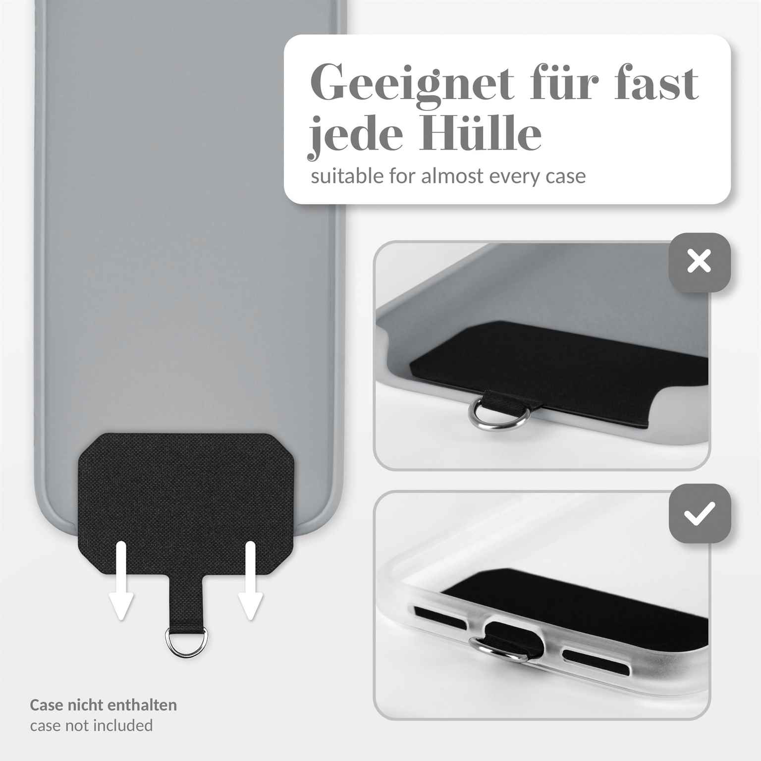 moex Unleash ZTE Blade A73 (4G) Handykette mit Einleger – Weiteres Produktbild 7