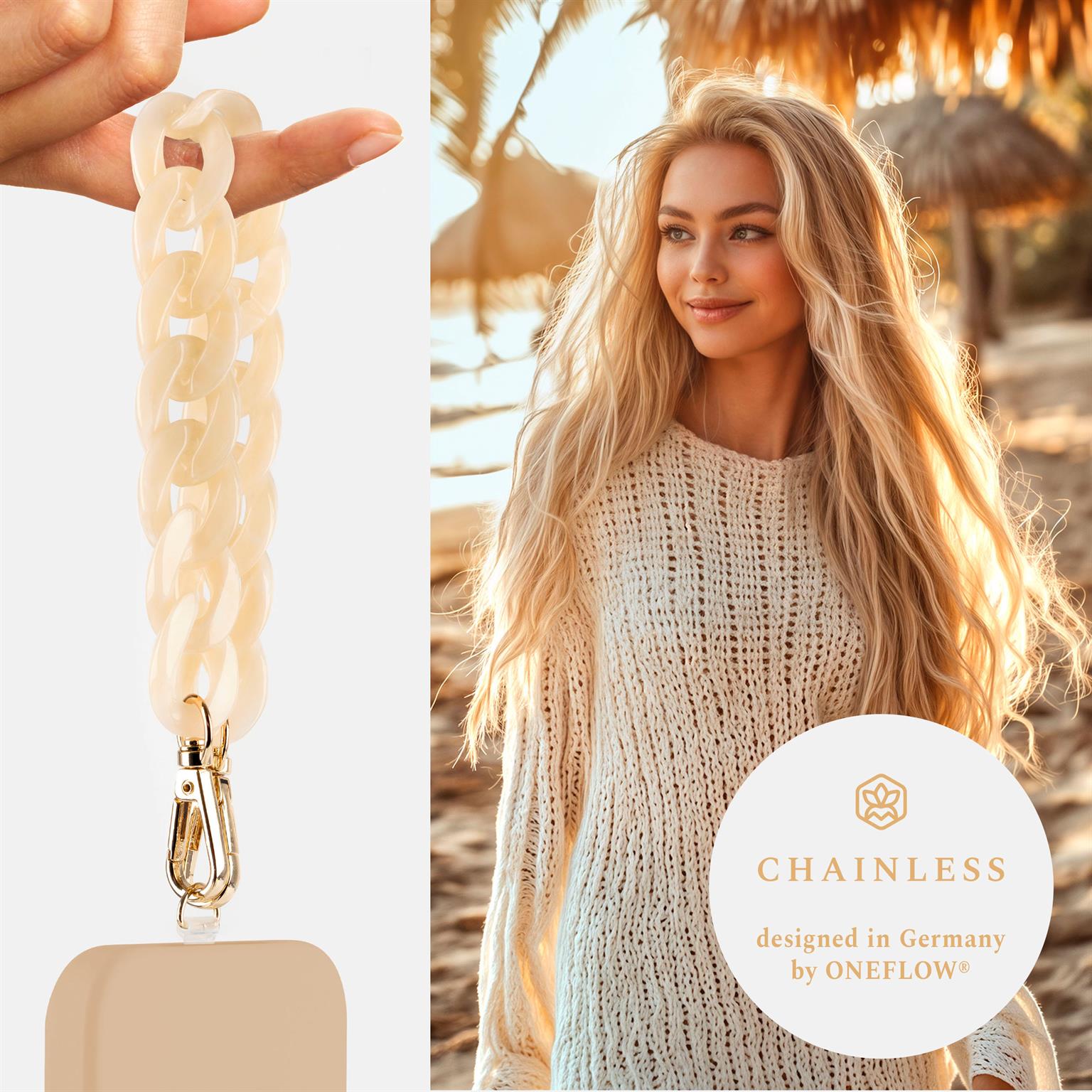 ONEFLOW Universal Handyanhänger Schlaufe – Chainless Urban Chain Wristlet – Weiteres Produktbild 3 ONEFLOW Universal Handyanhänger Schlaufe – Chainless Urban Chain Wristlet – Weiteres Produktbild 3