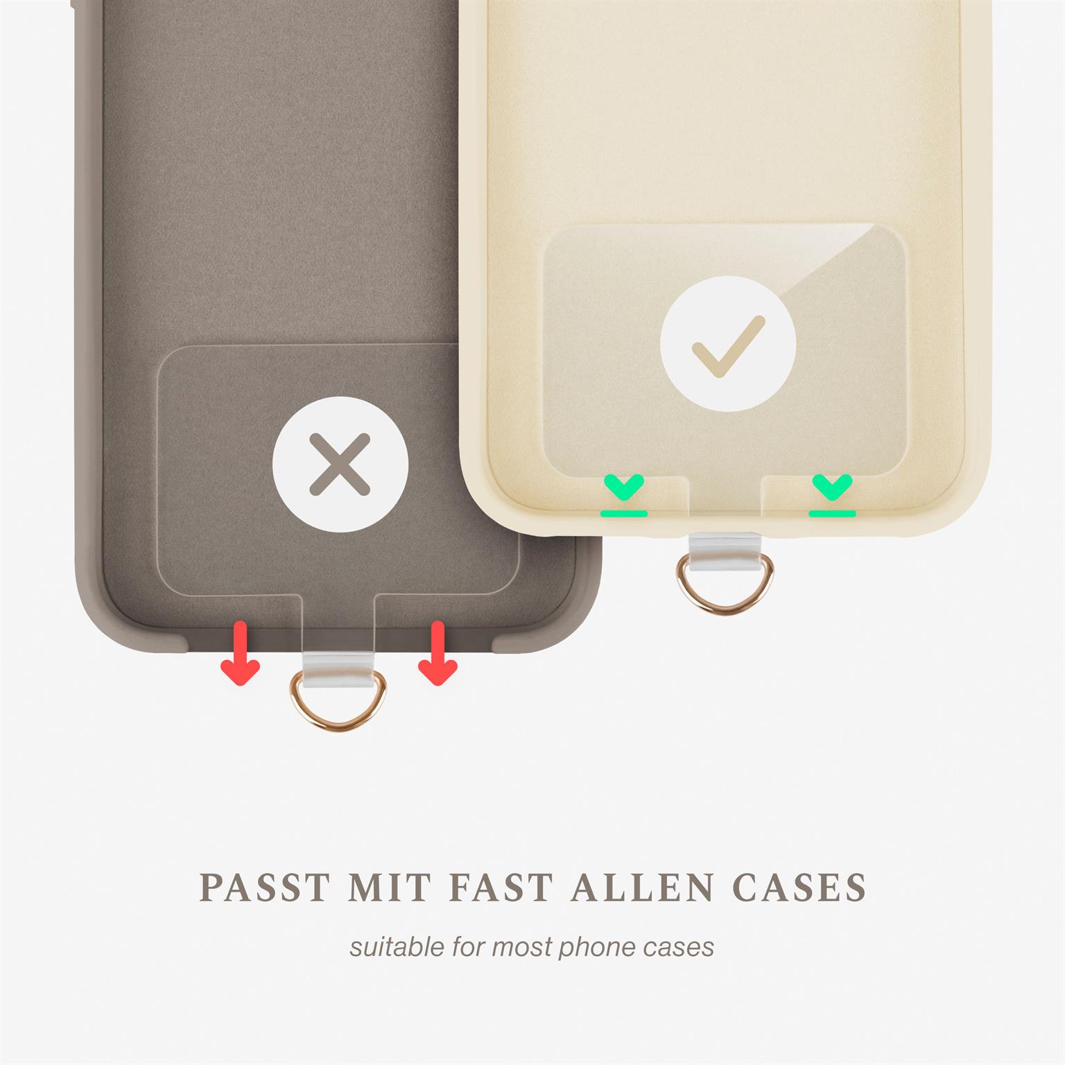 ONEFLOW Universal Handyanhänger Schlaufe – Chainless Urban Chain Wristlet – Weiteres Produktbild 4 ONEFLOW Universal Handyanhänger Schlaufe – Chainless Urban Chain Wristlet – Weiteres Produktbild 4