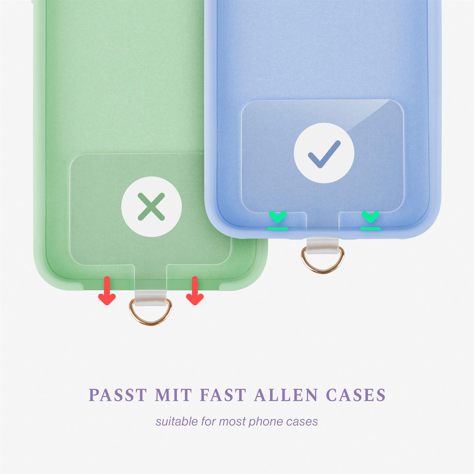 ONEFLOW Universal Handyanhänger Schlaufe – Chainless Urban Chain Wristlet – Weiteres Produktbild 4 ONEFLOW Universal Handyanhänger Schlaufe – Chainless Urban Chain Wristlet – Weiteres Produktbild 4